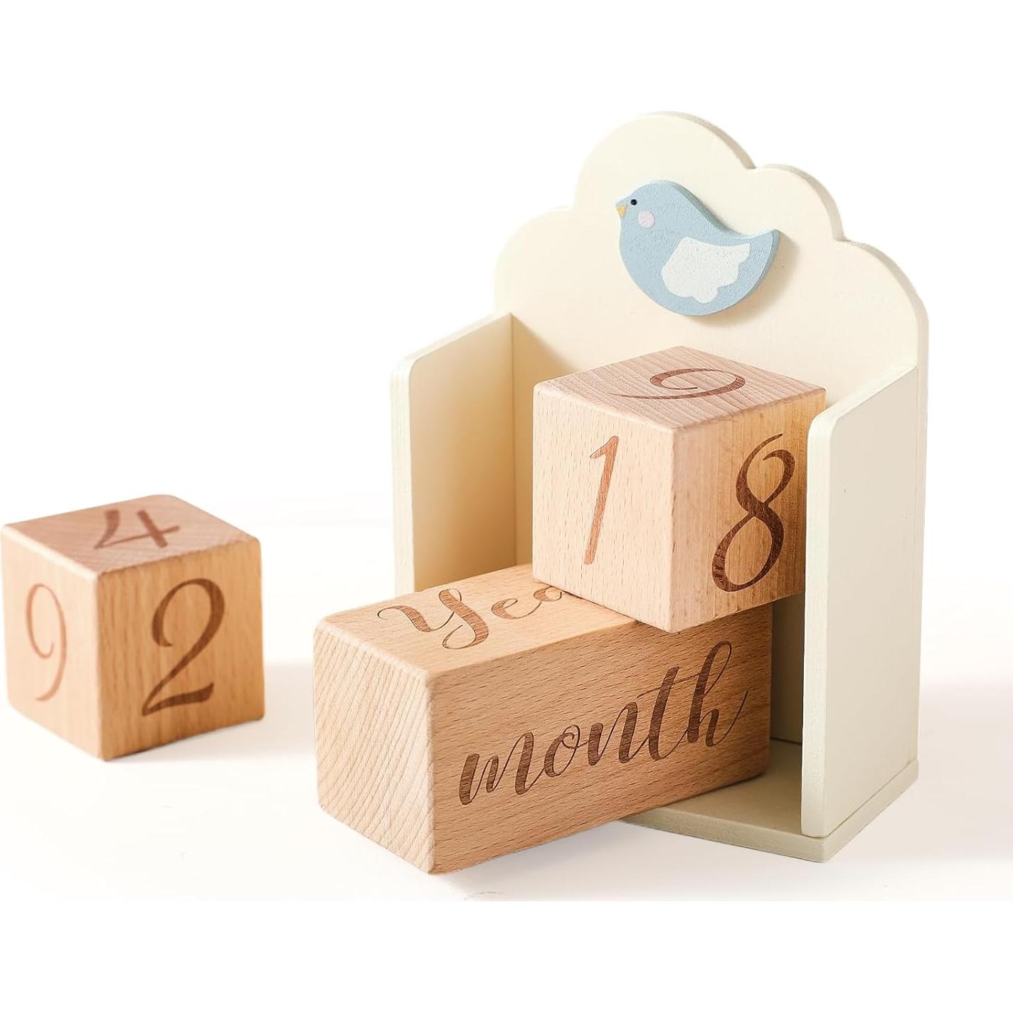 Conjunto de bloques de hitos de madera Promise Babe - 3 piezas