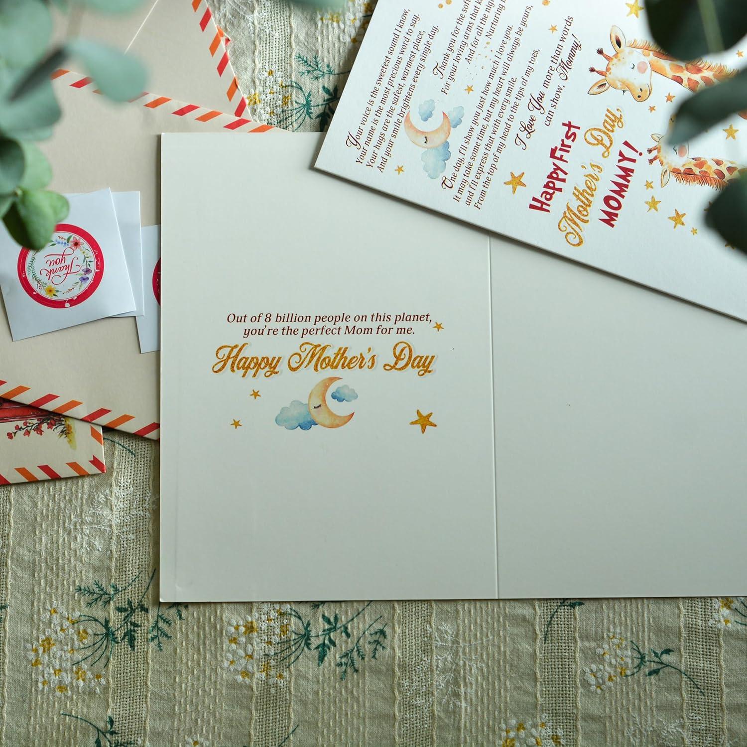 Tarjeta del Día de la Madre BlinkWishes 12.7x17.8 cm con Sobre