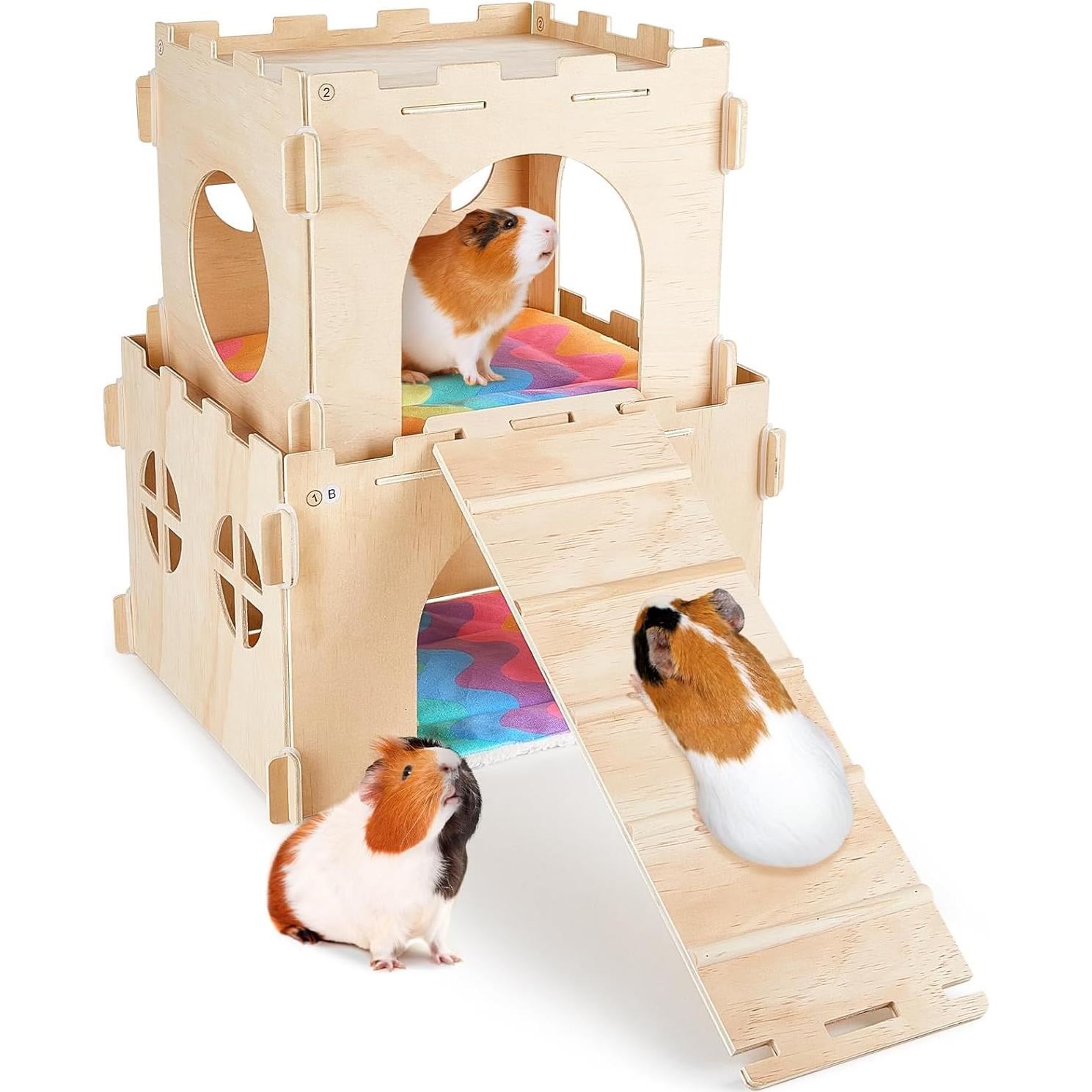 Escondite para Cobayas Cazador de Unicornios 30x25x20cm