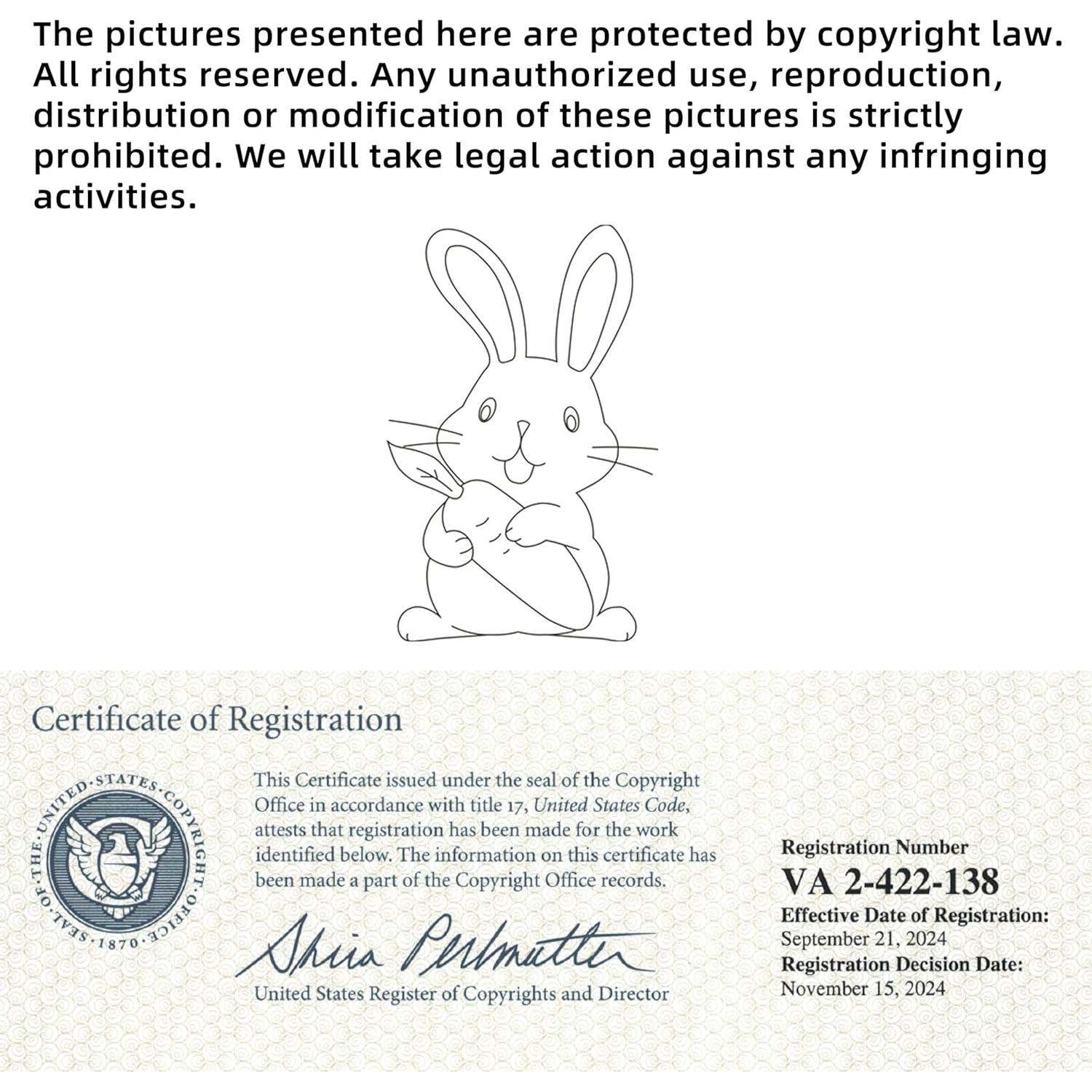 Casa de Conejo Grande HIIMALEX con Balcón y Juego Desmontable