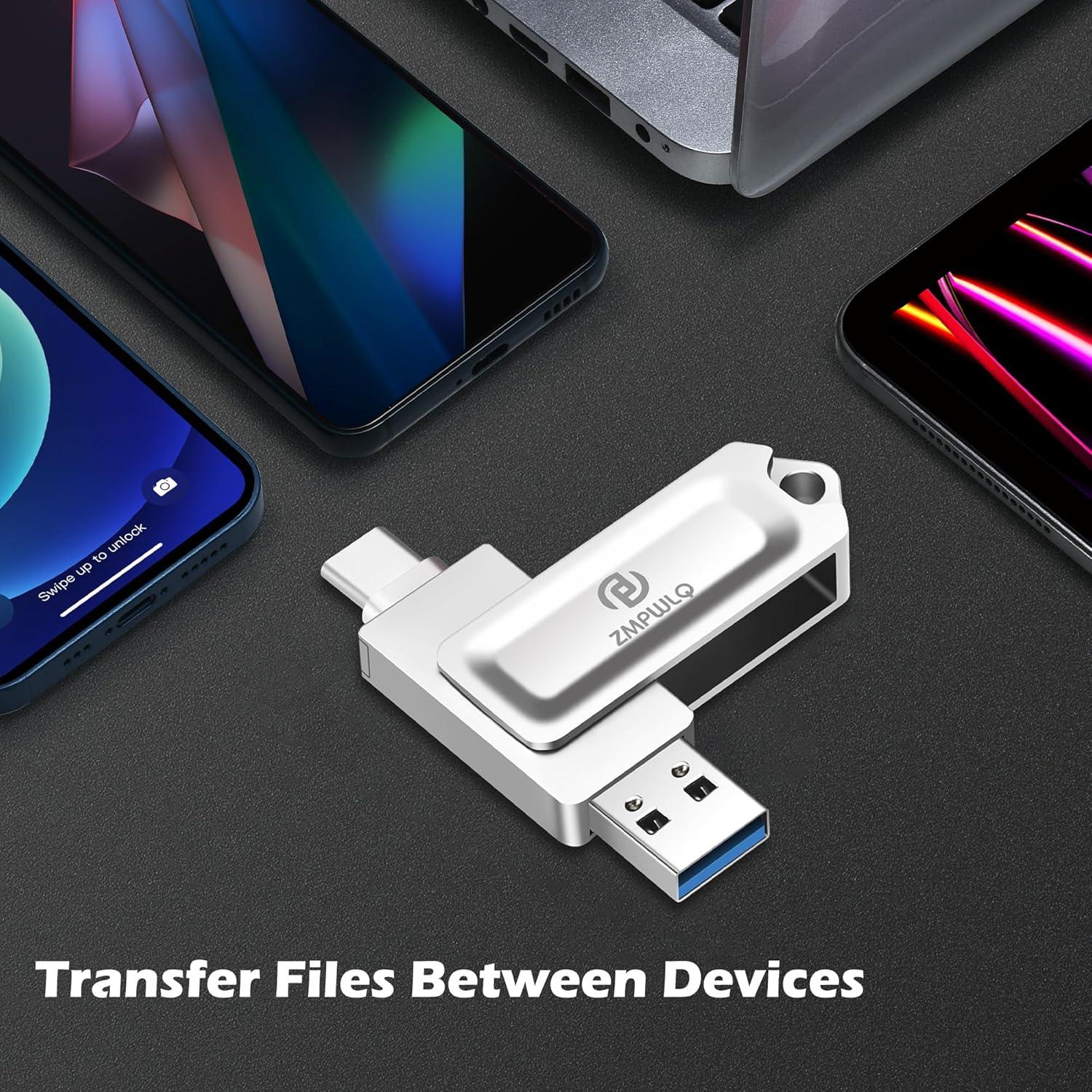 Photo Stick 512GB PL para iPhone 15 | Almacenamiento USB-C