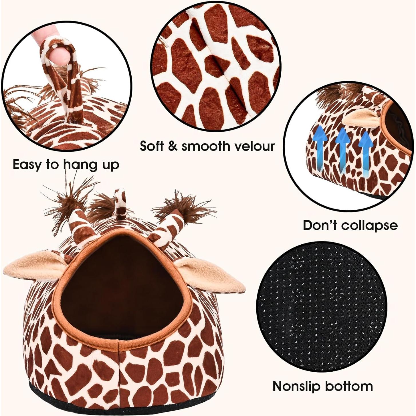 Cama para Cobayas Avont 2 Pack - Accesorios Lavables 26.2x20.1cm