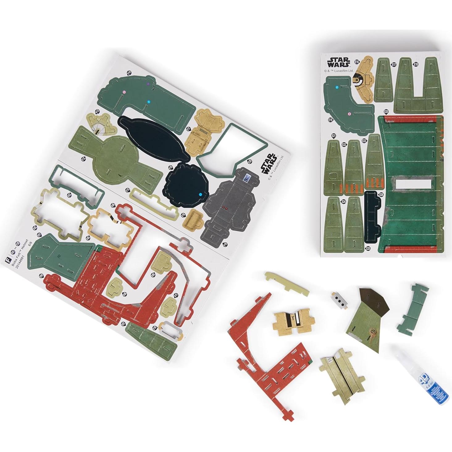 Kit de Modelo 3D Boba Fett 4D Build - 93 Piezas