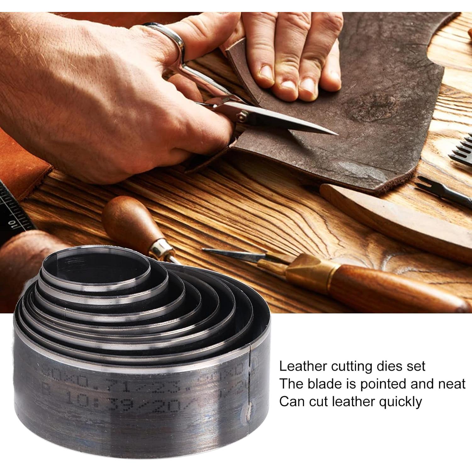 Juego de Troqueles de Corte Circular Cunyuer 8 Piezas 25-60mm