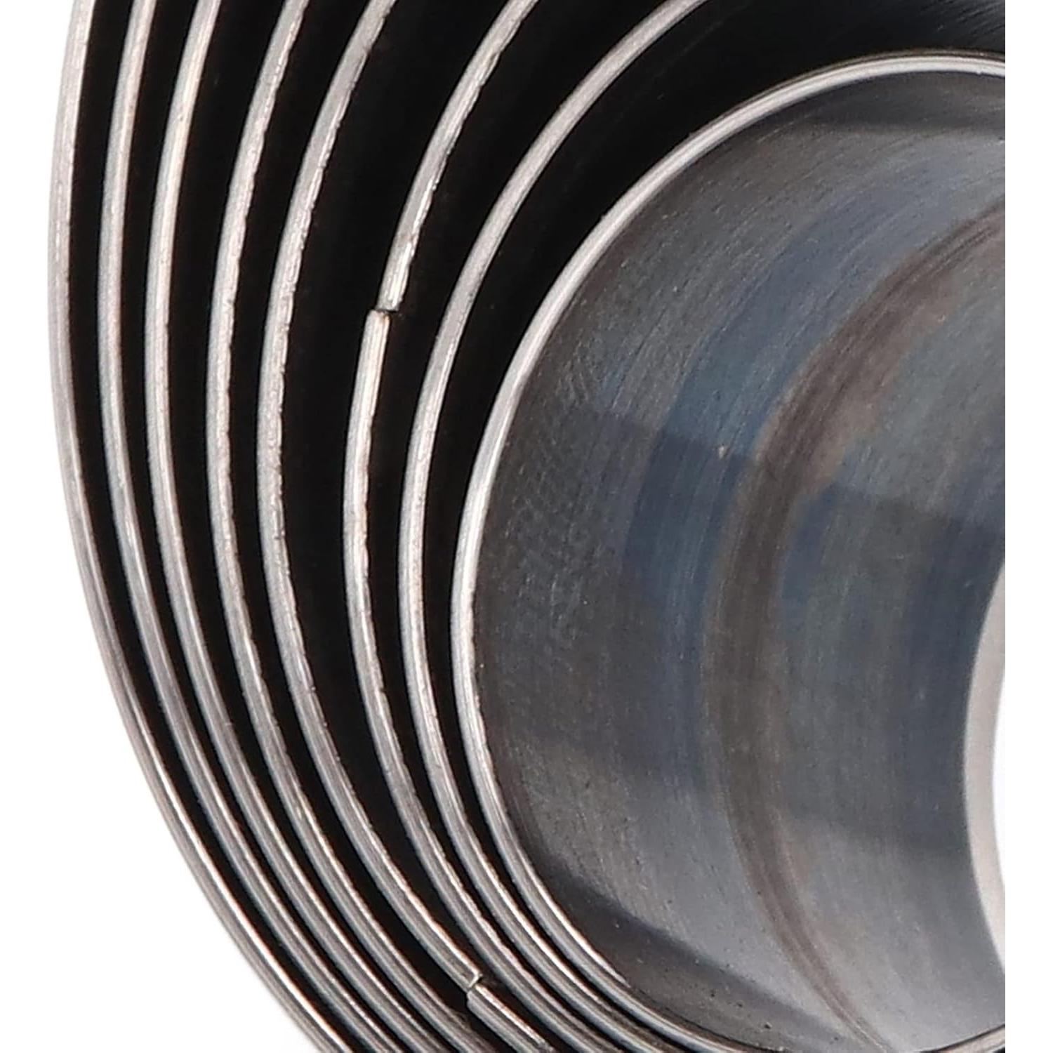 Juego de Troqueles de Corte Circular Cunyuer 8 Piezas 25-60mm