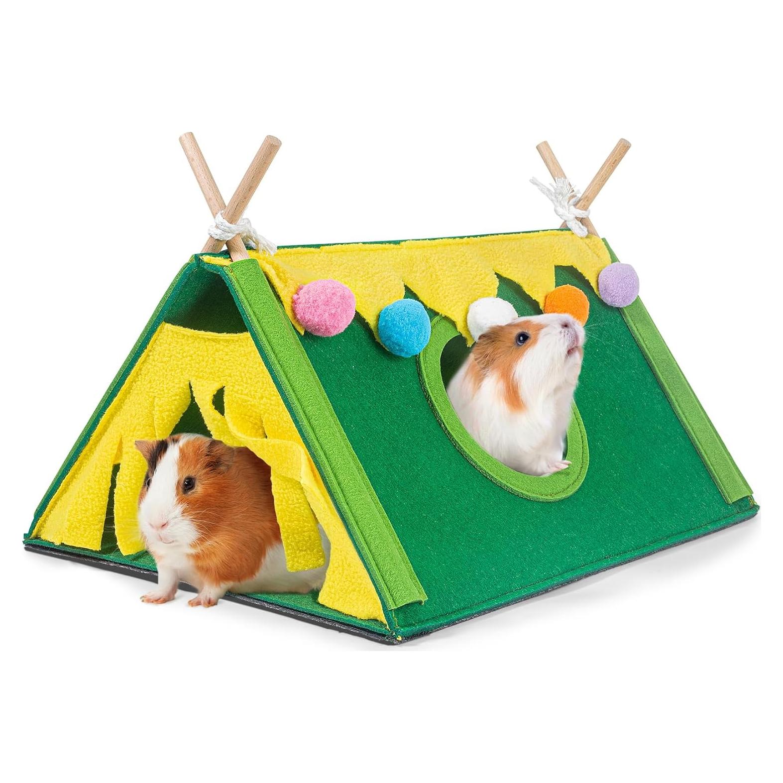 Escondite para Cobayas Harhana GT01 - Casa Túnel Lavable 34.9x25.4 cm