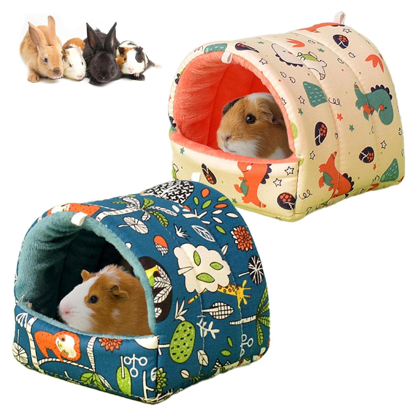 Cama para Cobayas SUPERPAWS - 2 Paquetes, Lavable, 26x26cm