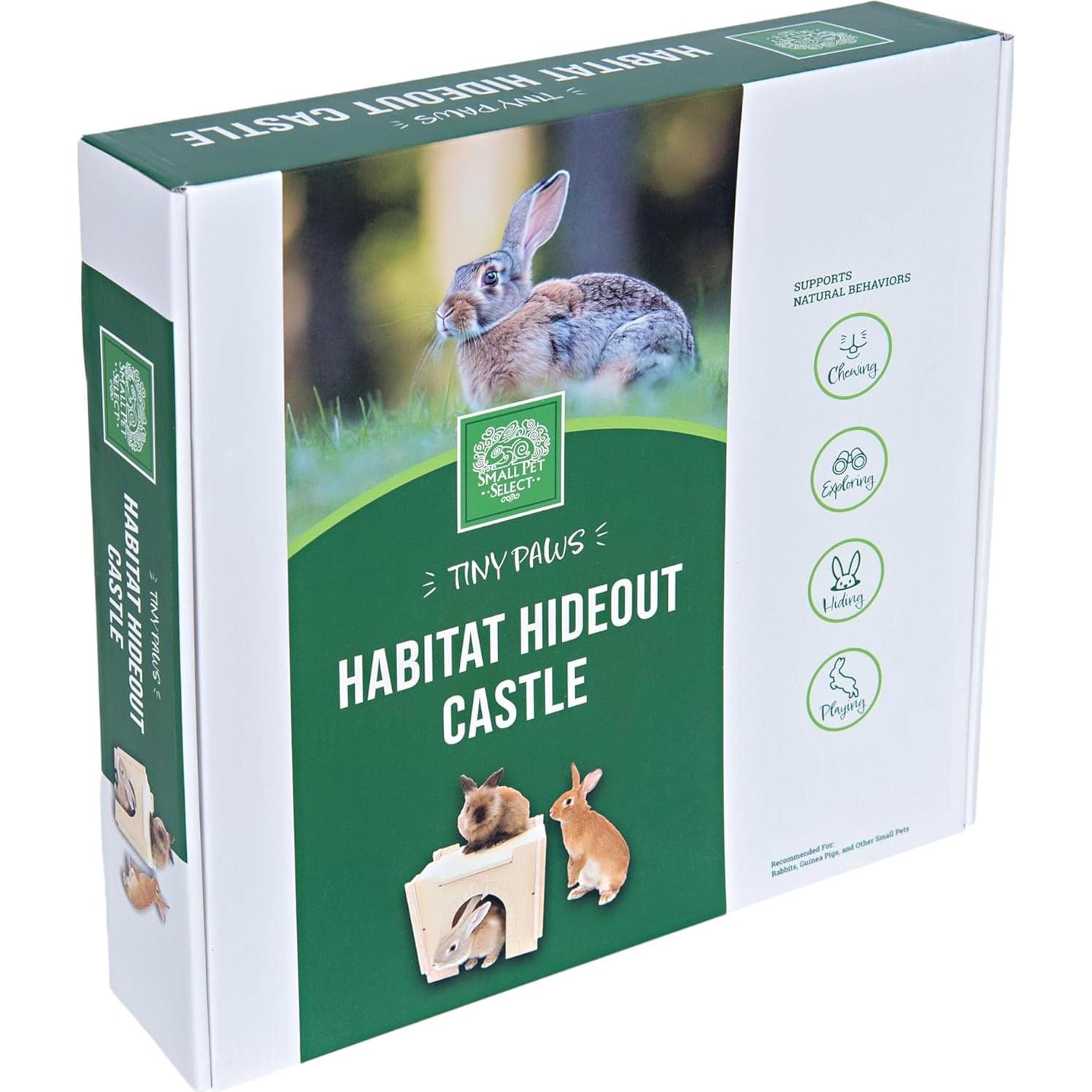 Refugio de Hábitat Mediano Small Pet Select para Conejos