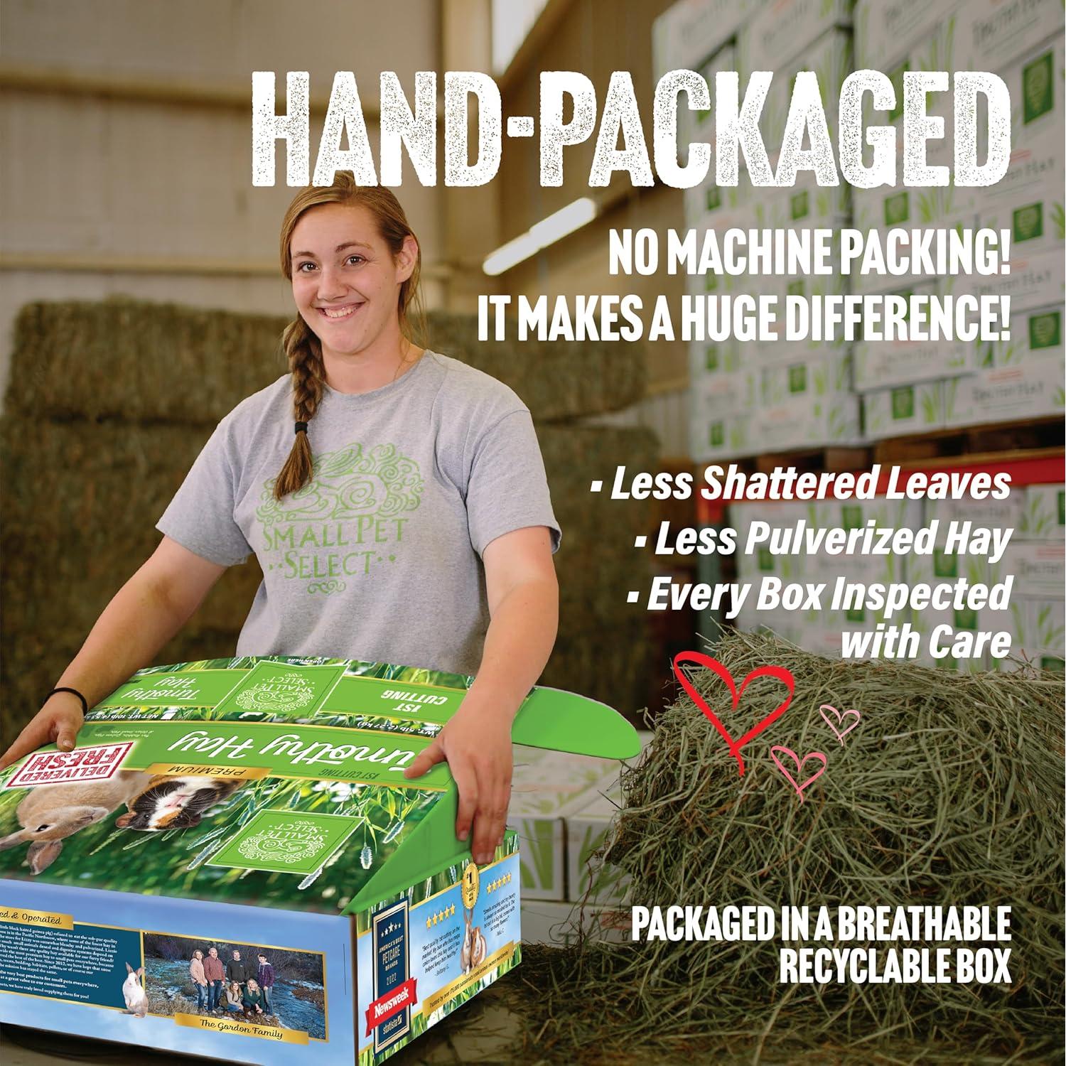 Heno de Timothy Corte 1 Pequeña Selección de Mascotas 4.54 kg