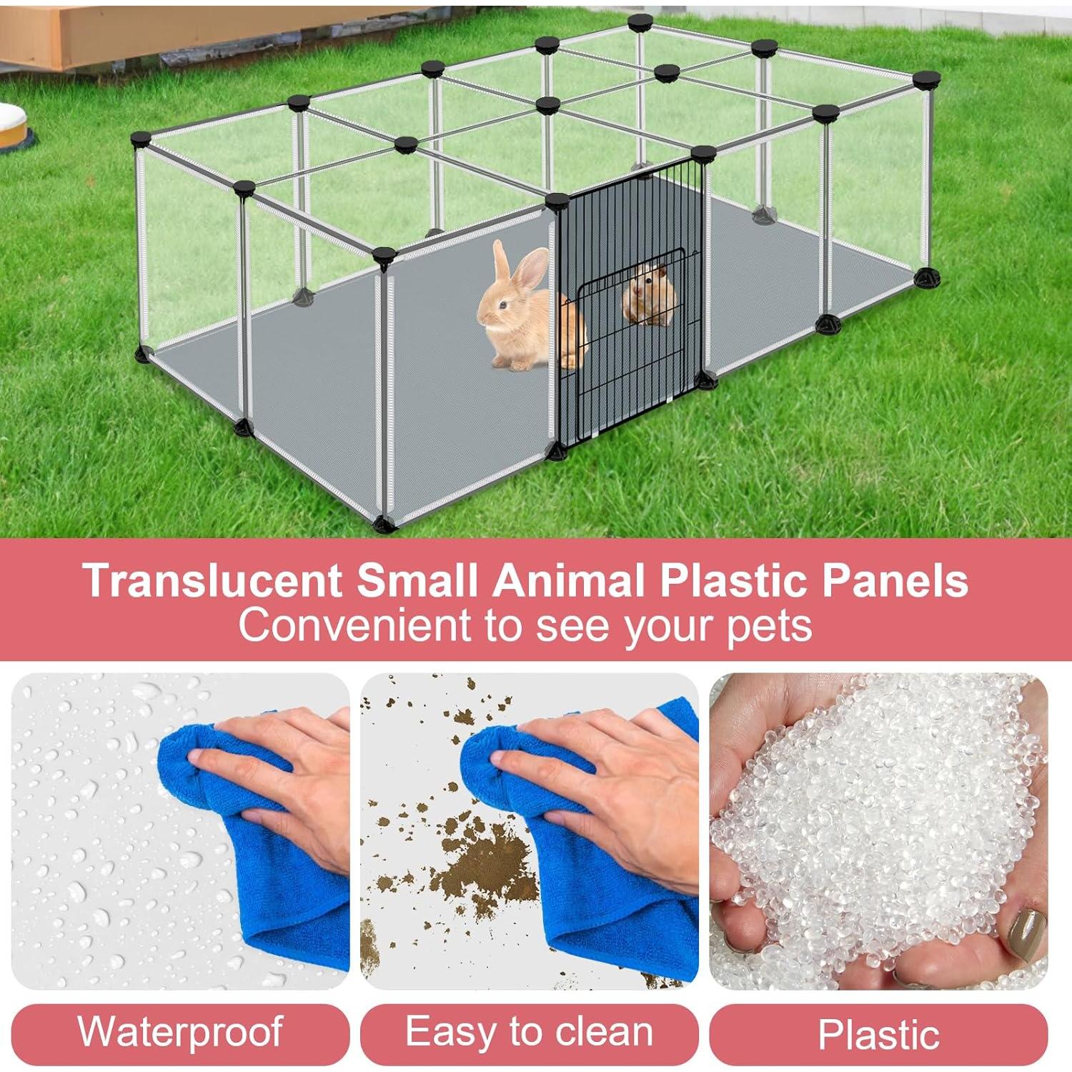 Parque Infantil para Mascotas VISCOO 20 Paneles 121.92x60.96cm