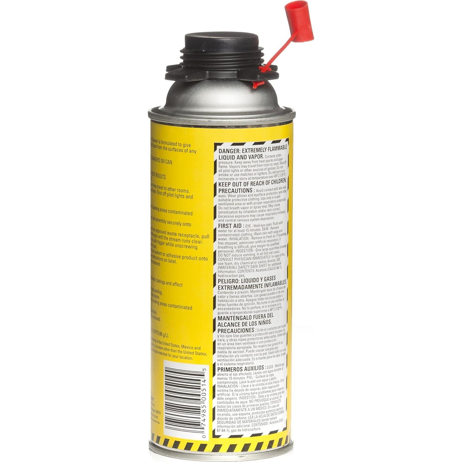 Limpiador de Espuma Great Stuff PRO 12 Pack 12 oz - Multiuso