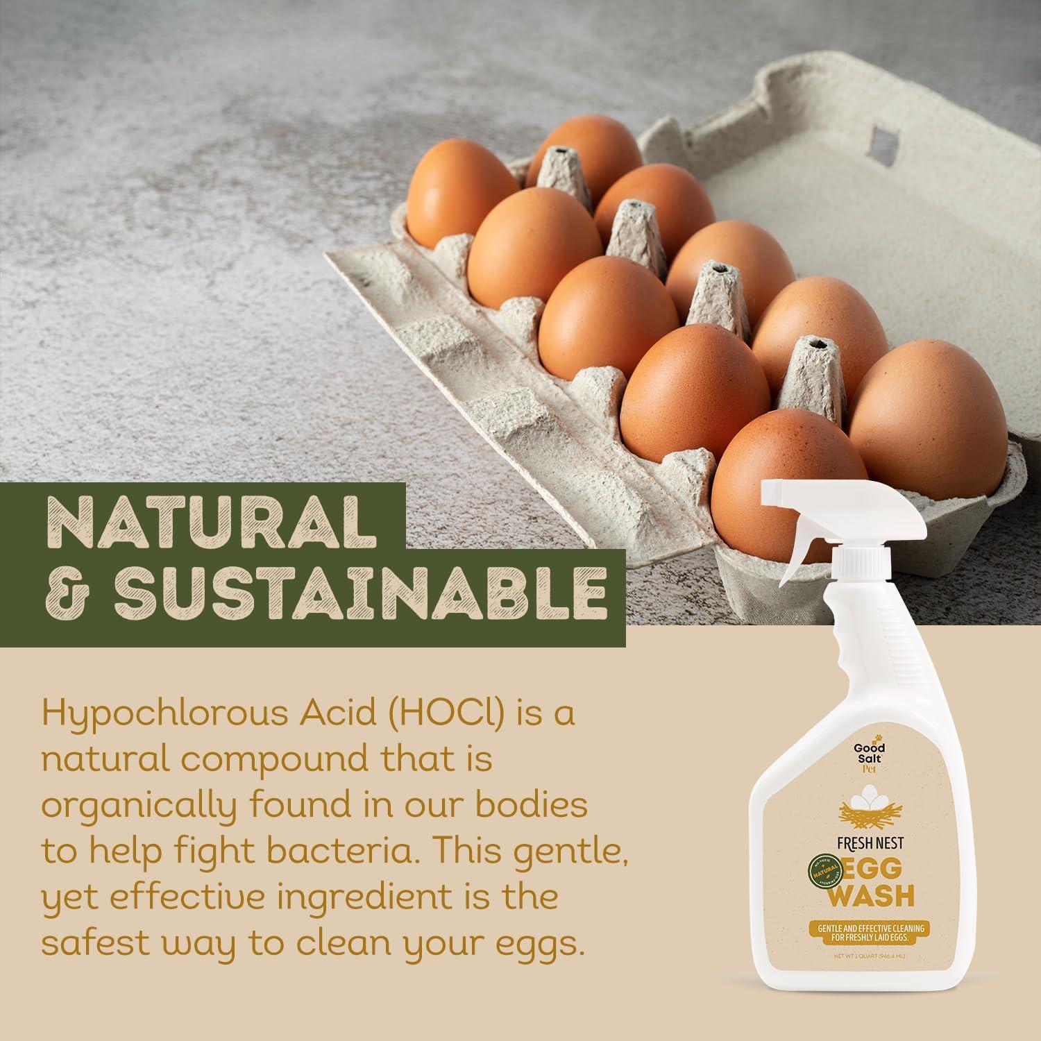 Limpiador Natural para Huevos Clean Republic 32 oz