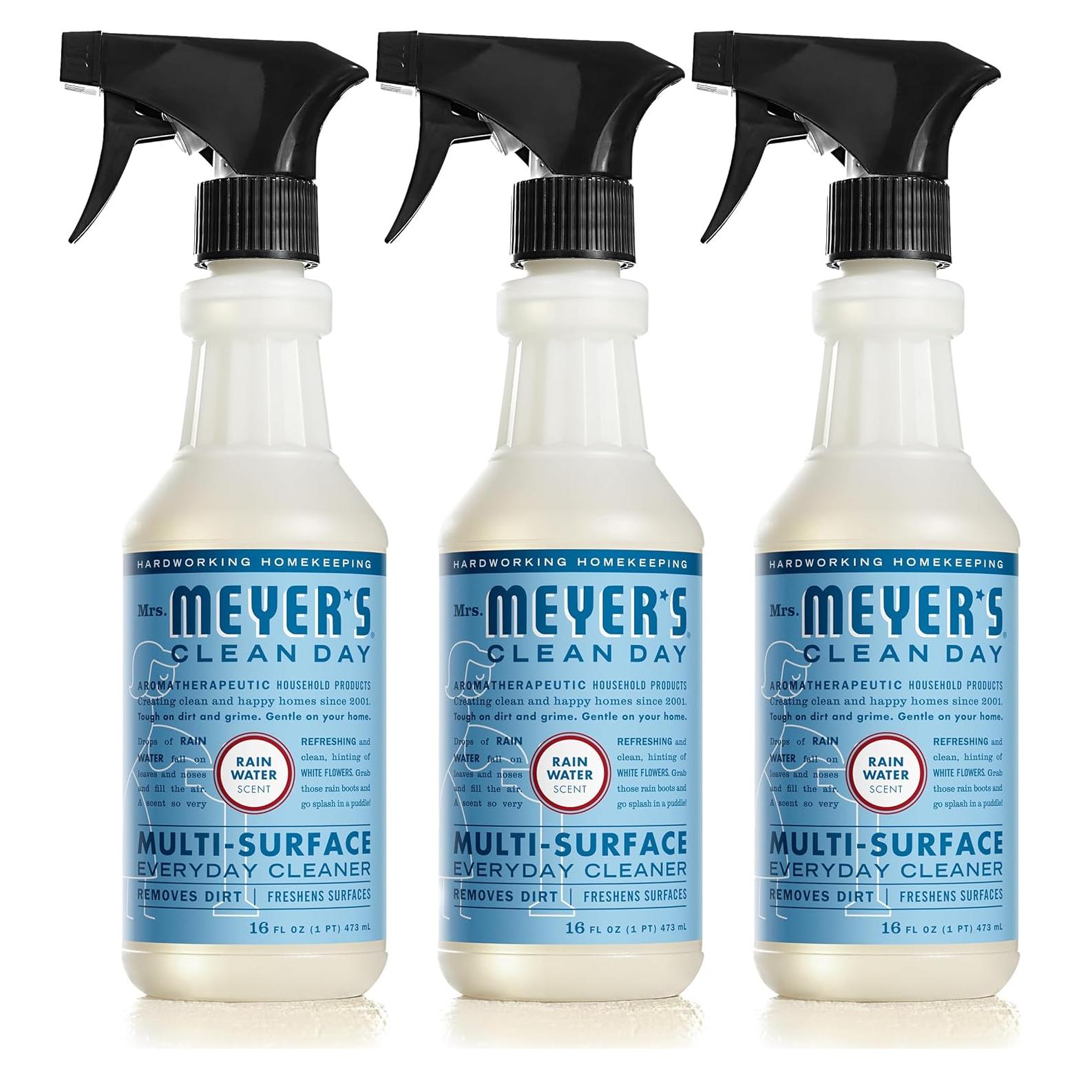 Limpiador Multiusos Mrs. Meyer's Agua de Lluvia 473 ml - Paquete de 3
