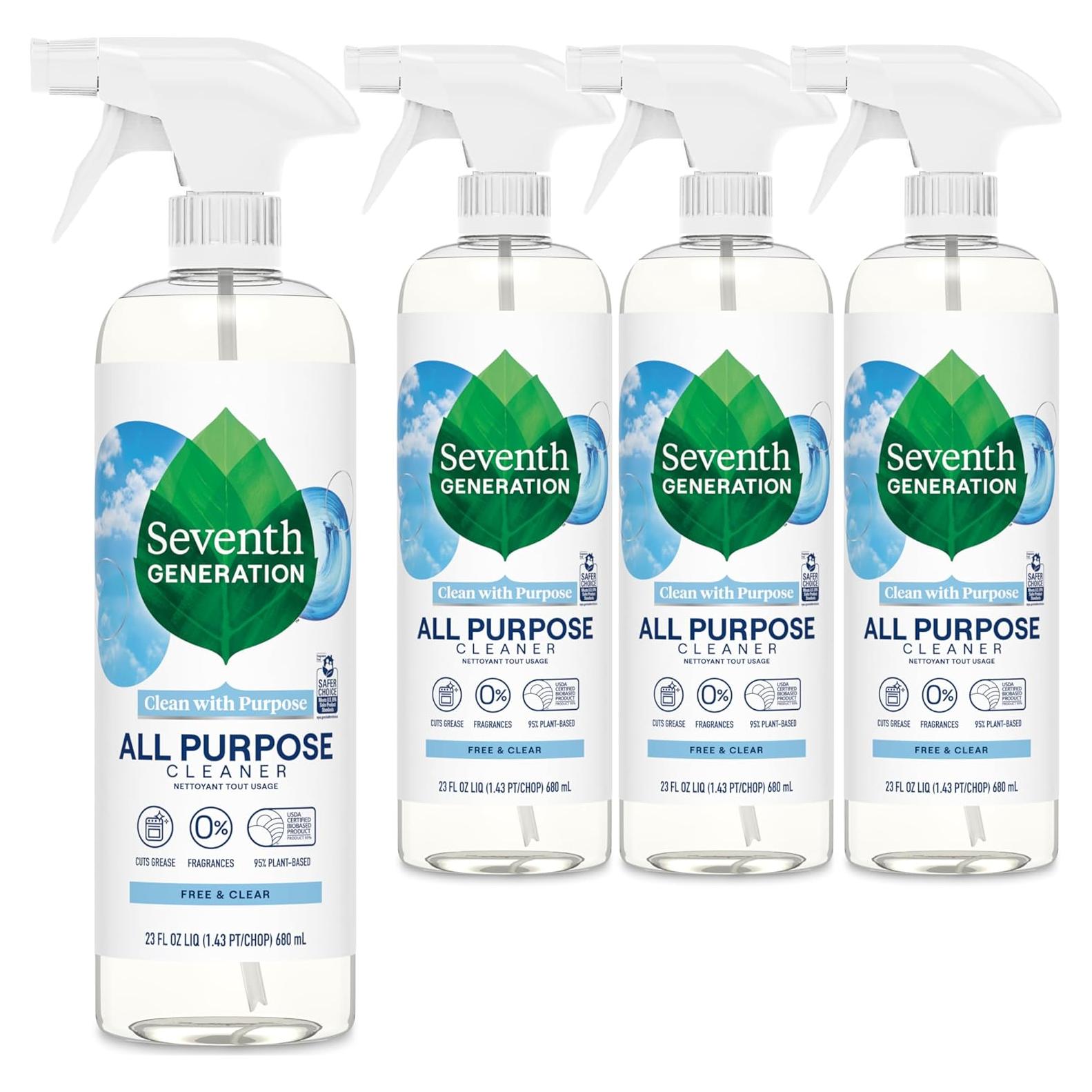 Limpiador Multiusos Seventh Generation Biodegradable 4x23oz