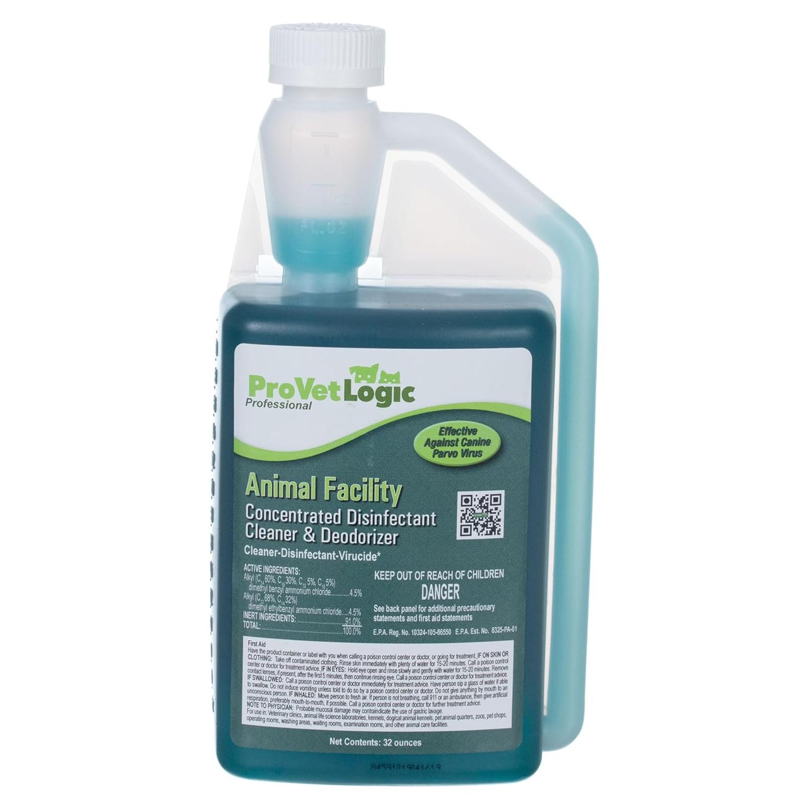 Limpiador Desinfectante ProVetLogic AcuPro 32oz para Animales