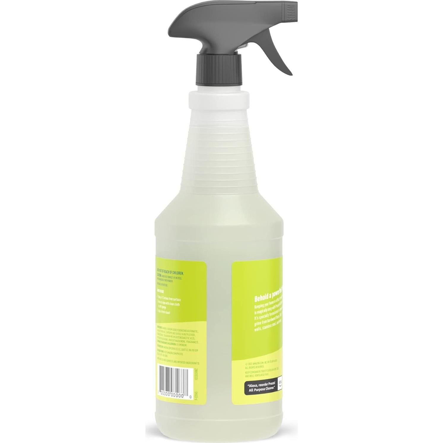 Limpiador Multiusos Presto! Amazon, Aroma a Limón, 946 ml, 2 Pzs