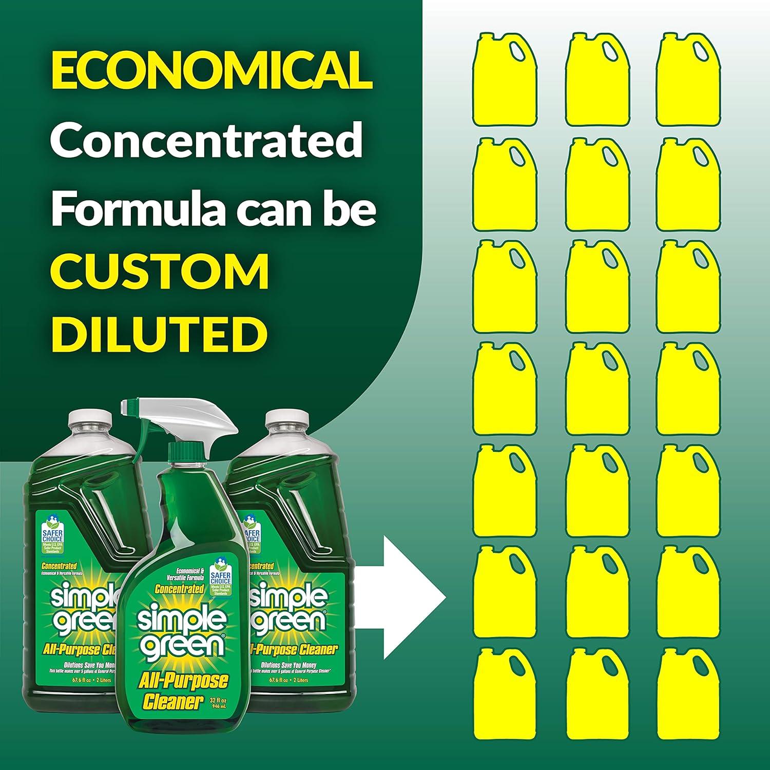 Limpiador Multiusos Simple Green 3 Piezas 5.39 kg Biodegradable