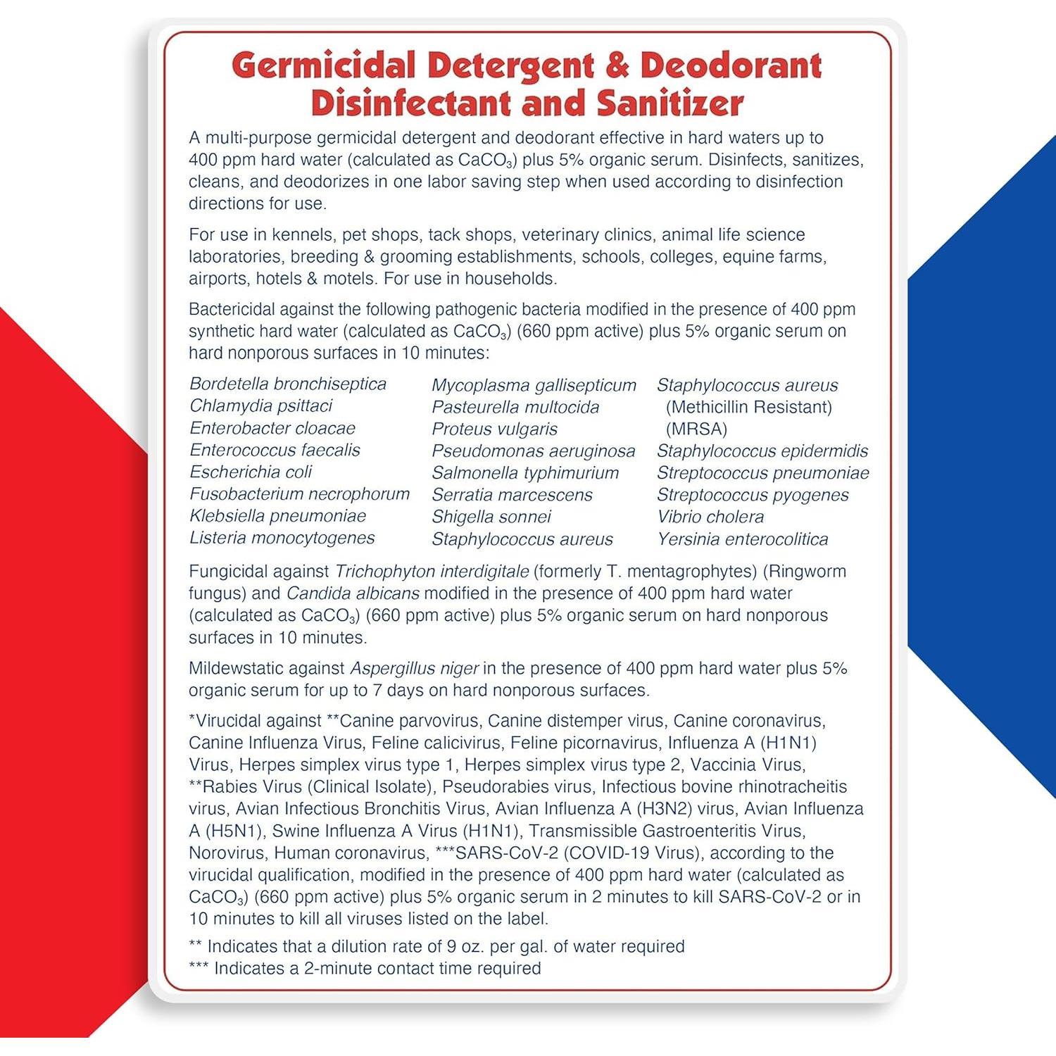 Limpiador Desinfectante KennelSol Alpha Tech Pet 3 en 1 3.63 kg