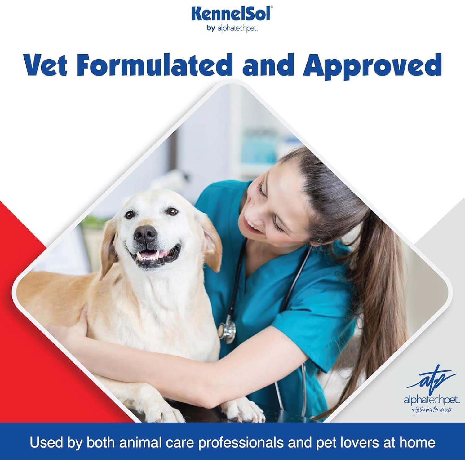 Limpiador Desinfectante KennelSol Alpha Tech Pet 3 en 1 3.63 kg