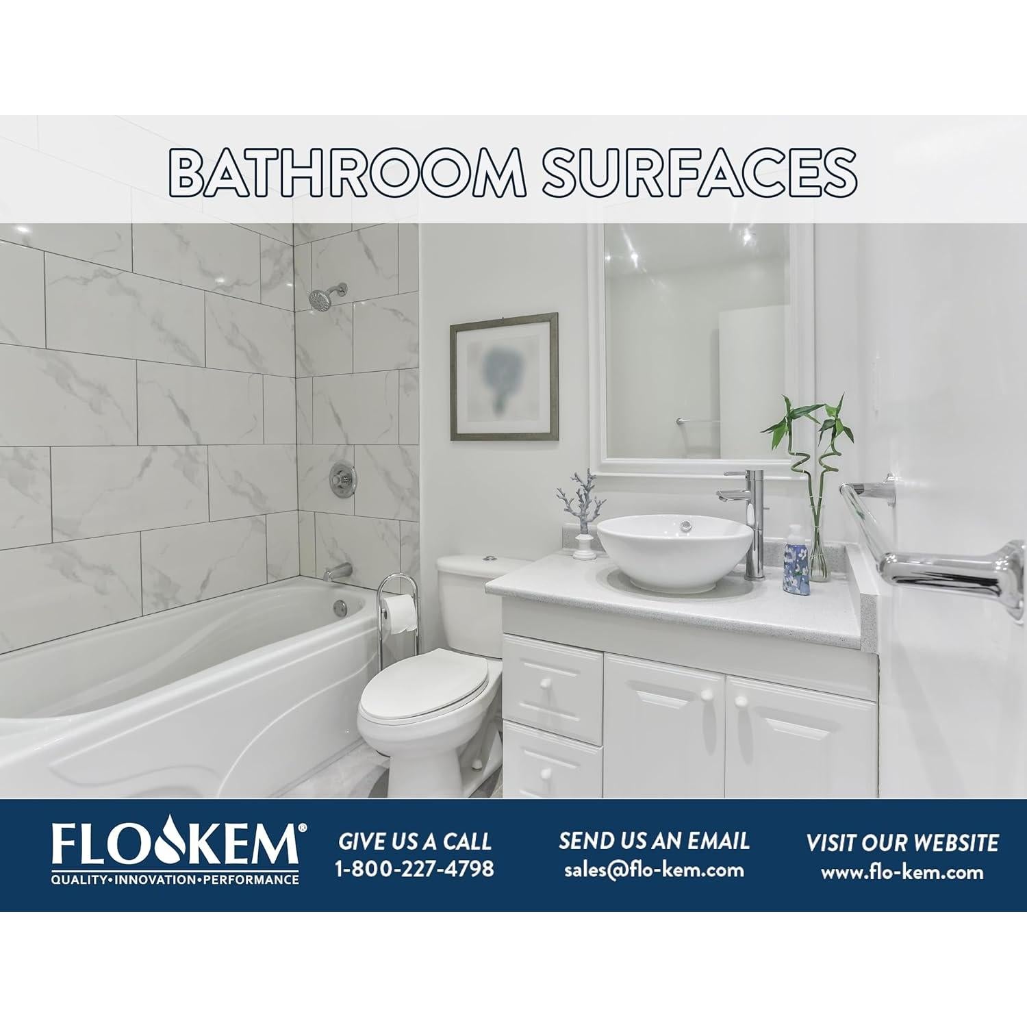 Limpiador de Peróxido Flo-Kem GP107 - 3.78L Multi-Superficies