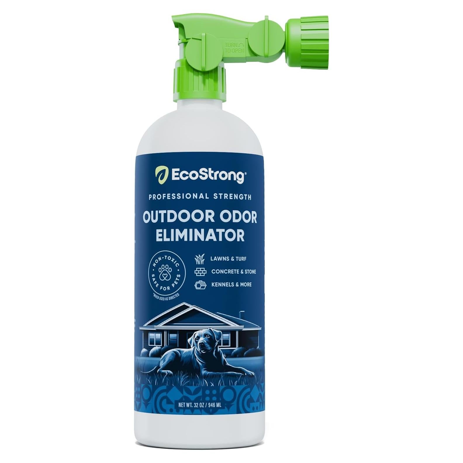 Eliminador de Olores Enzimático Eco Strong 32oz para Exteriores