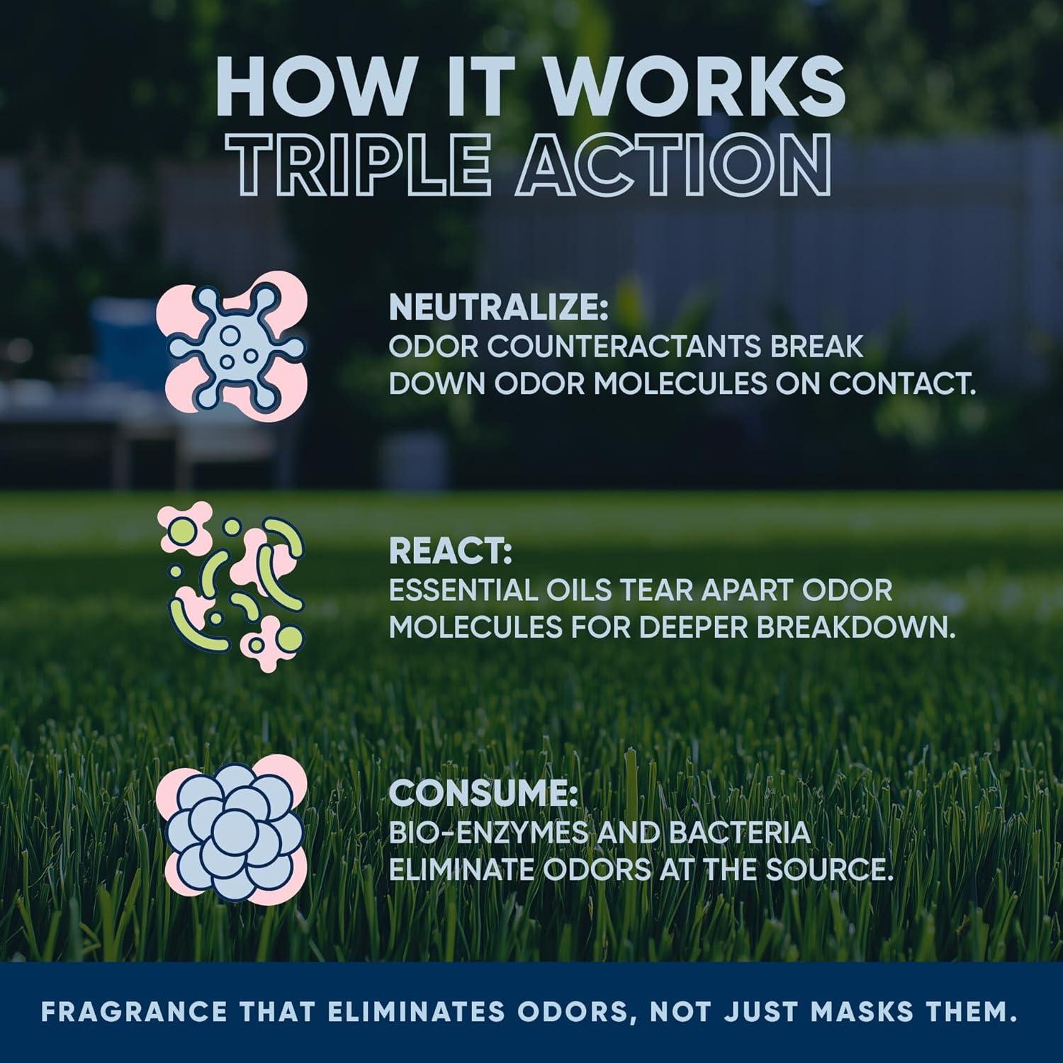 Eliminador de Olores Enzimático Eco Strong 32oz para Exteriores