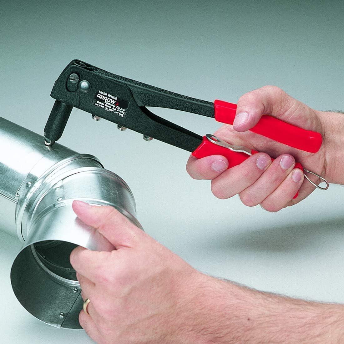 Remachadora Manual Arrow RH200S con 120 Remaches Variados