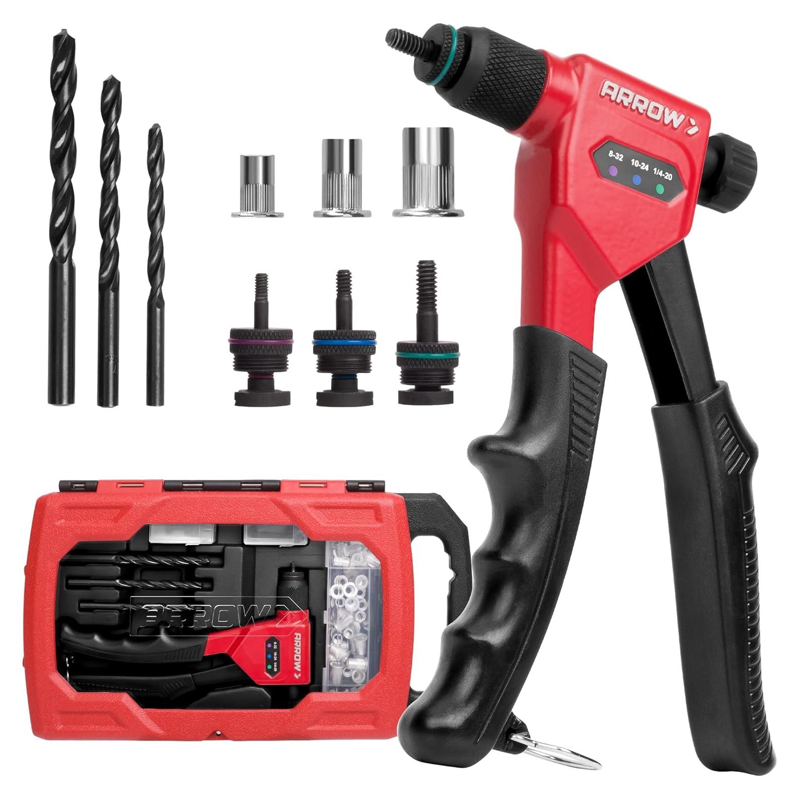 Kit de Herramienta de Tuerca Remachada Arrow RNT1 - 8"