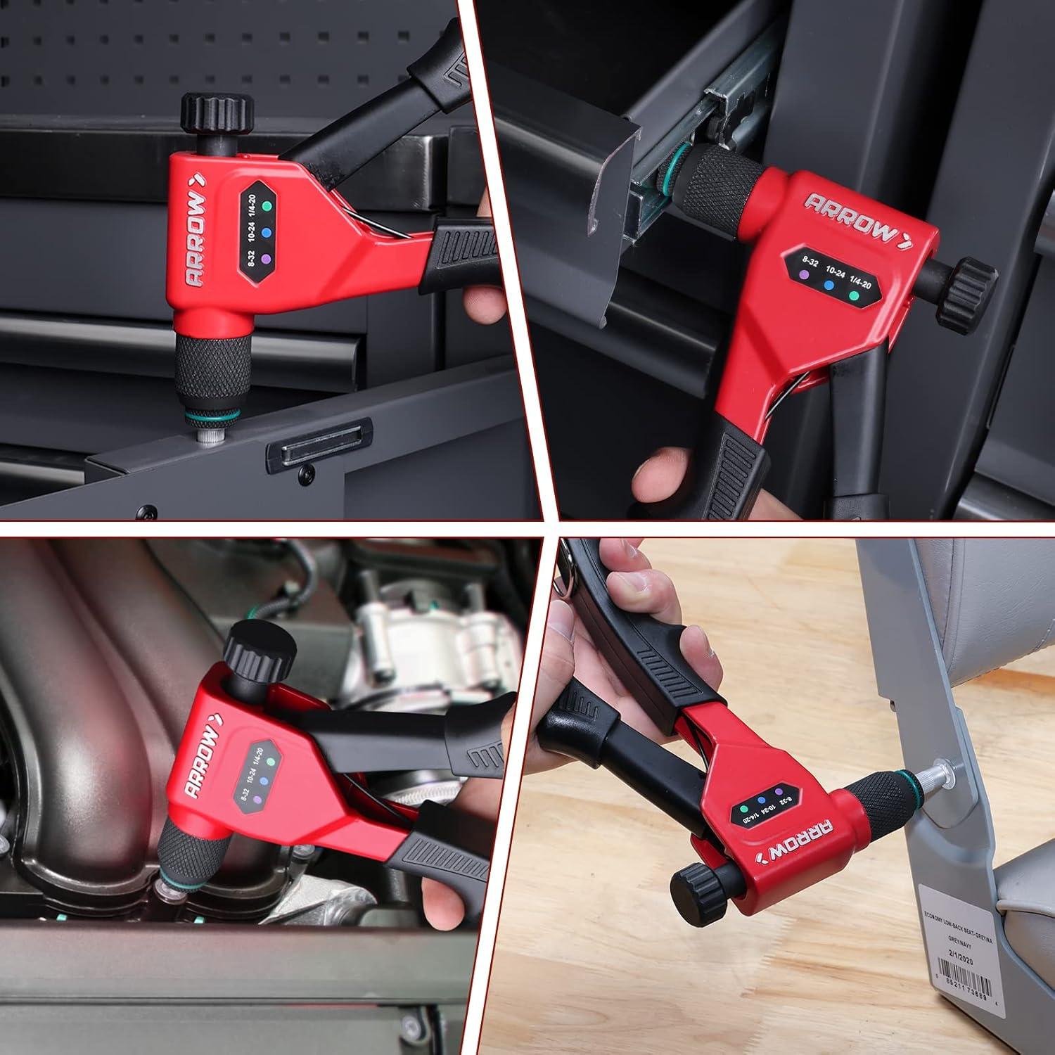 Kit de Herramienta de Tuerca Remachada Arrow RNT1 - 8"