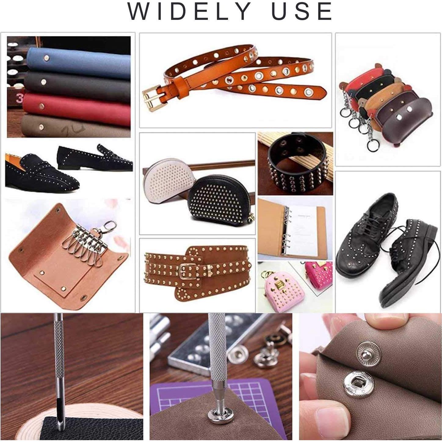 Juego de Herramientas para Remaches JONMON 11 Piezas con Perforadores