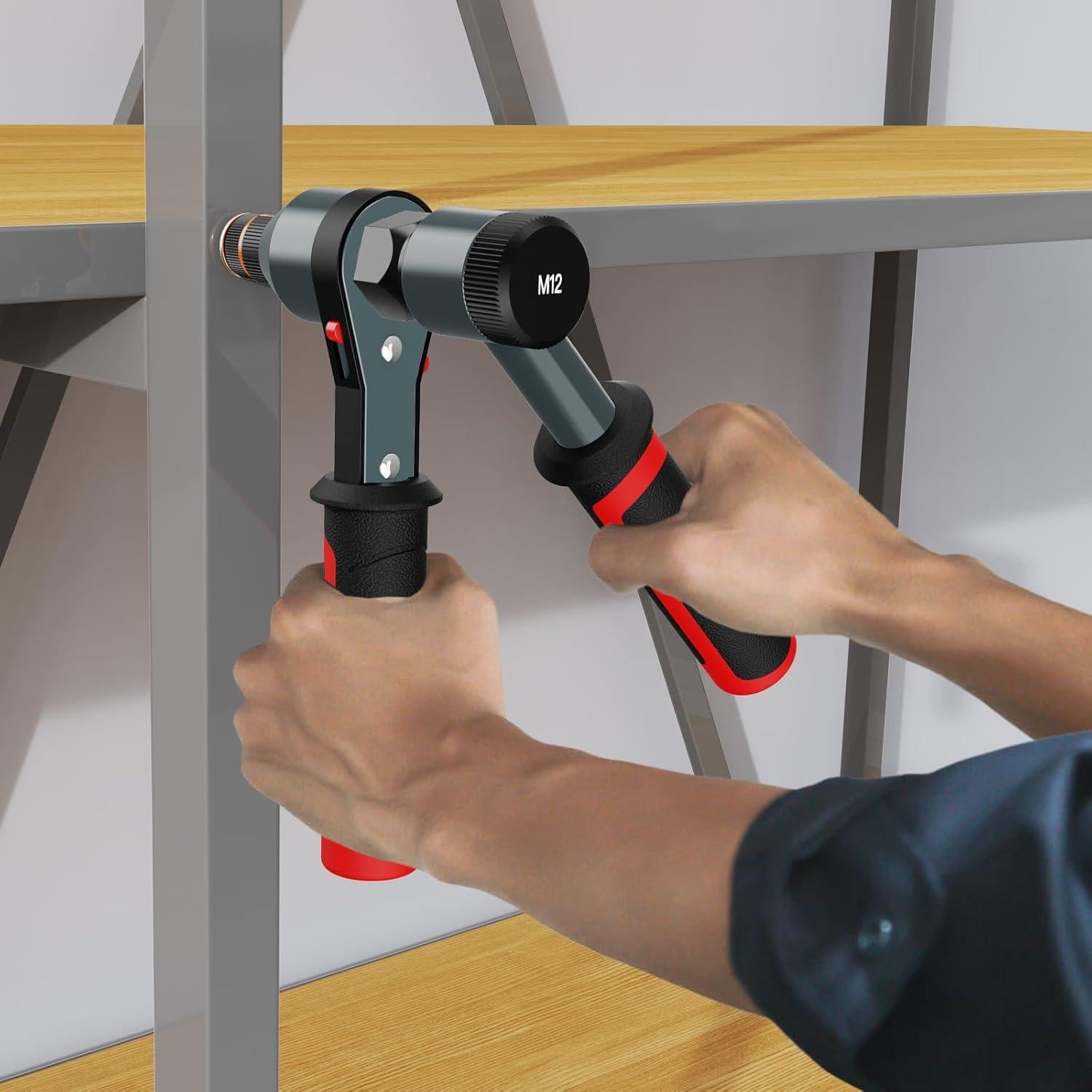 Kit de Herramienta de Tuerca de Remache TOLRET TR21 con 100 Pcs