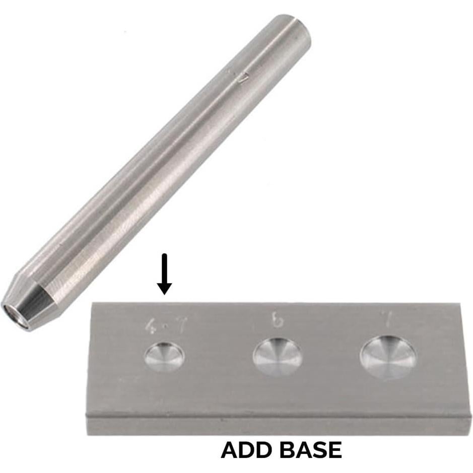 Colocador de Remaches 4.7mm Buckleguy para Cuero Unisex