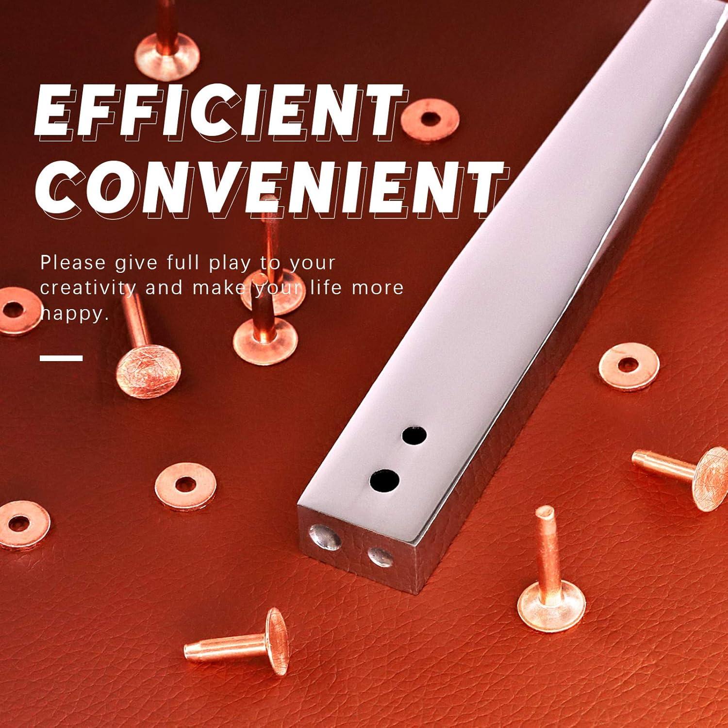 Kit de Remaches y Arandelas de Cobre 38 Piezas Swpeet