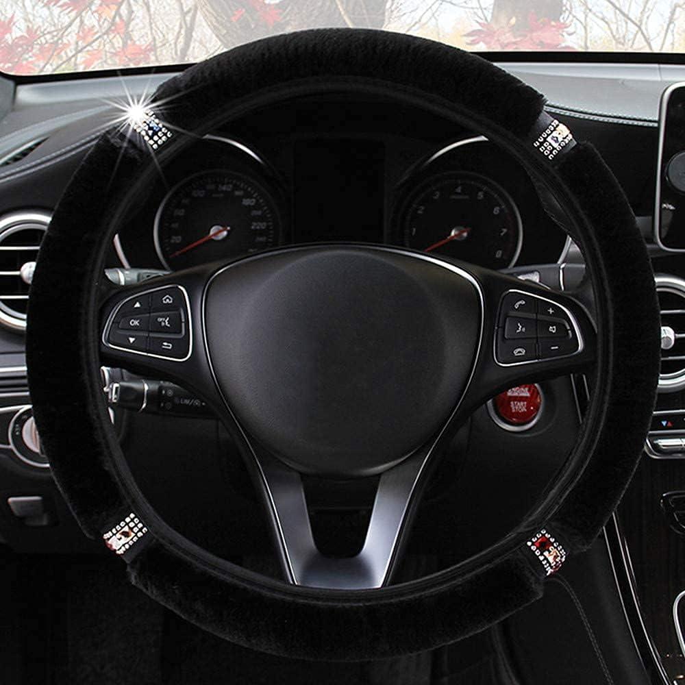 Cubierta de Volante ZHOL de Peluche con Cristales 37-38 cm