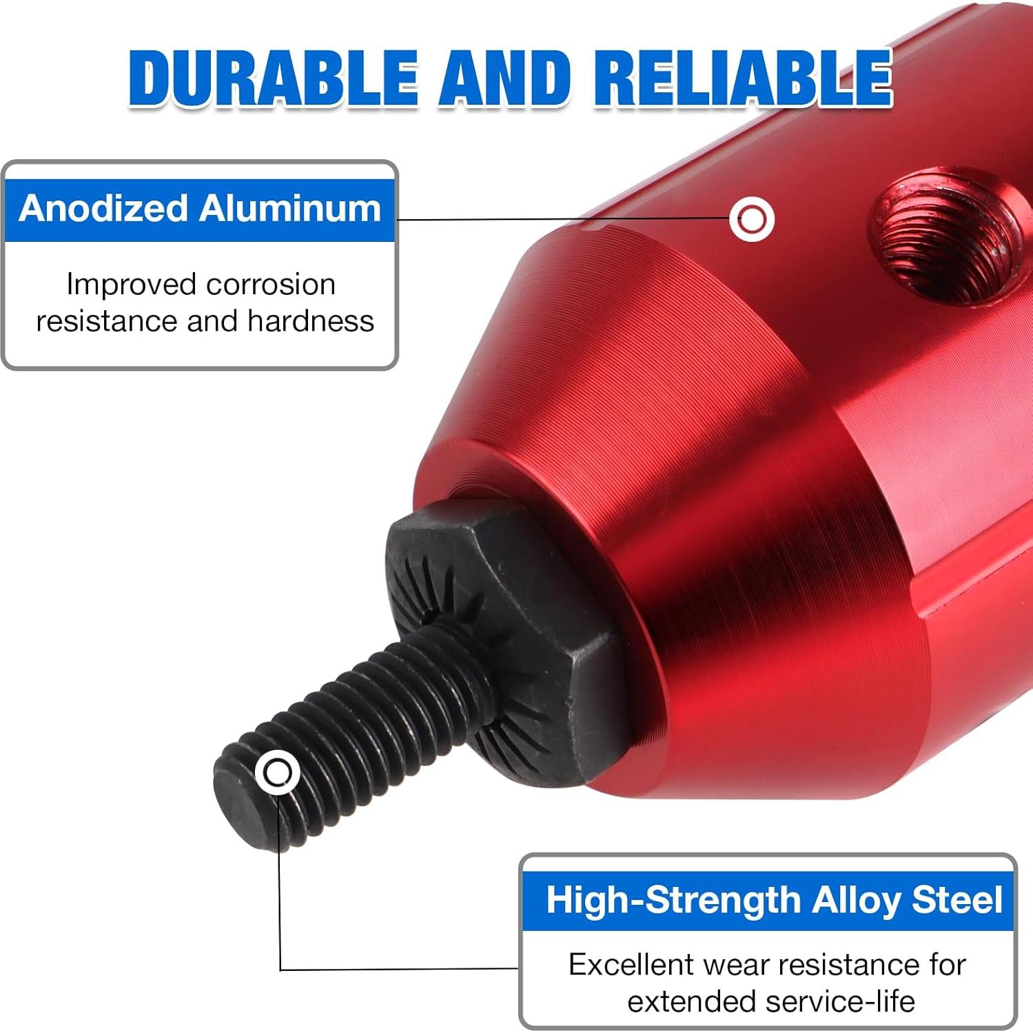 Adaptador de Tuerca Remachada YUZES para Taladro Inalámbrico