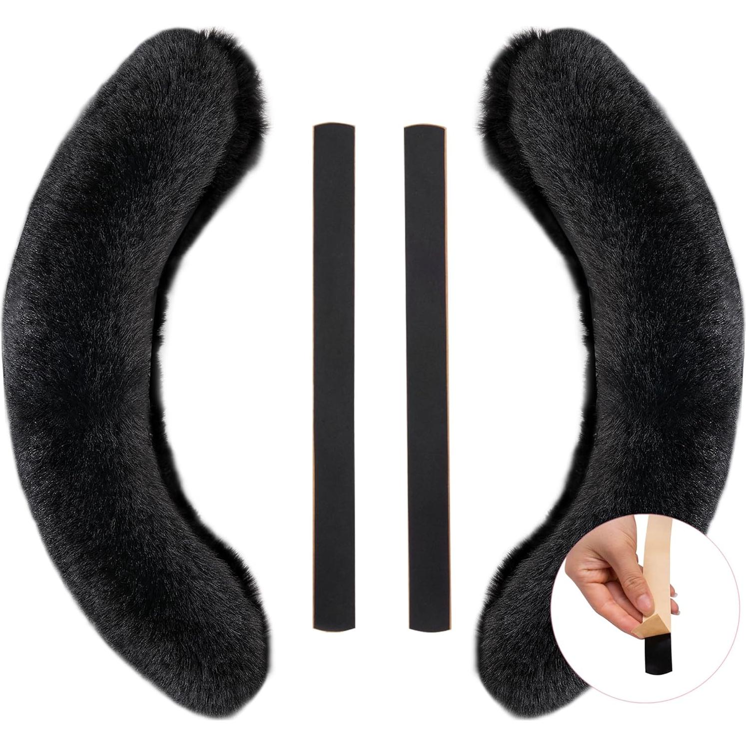 Cubierta de Volante de Peluche CAR PASS Universal 38-40 cm