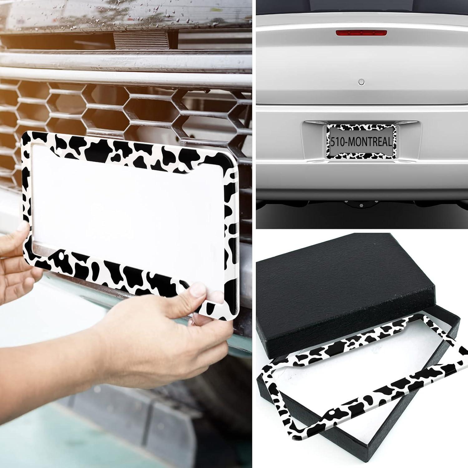 Juego de Accesorios para Auto Fiada 10 Piezas Diseño Vaca