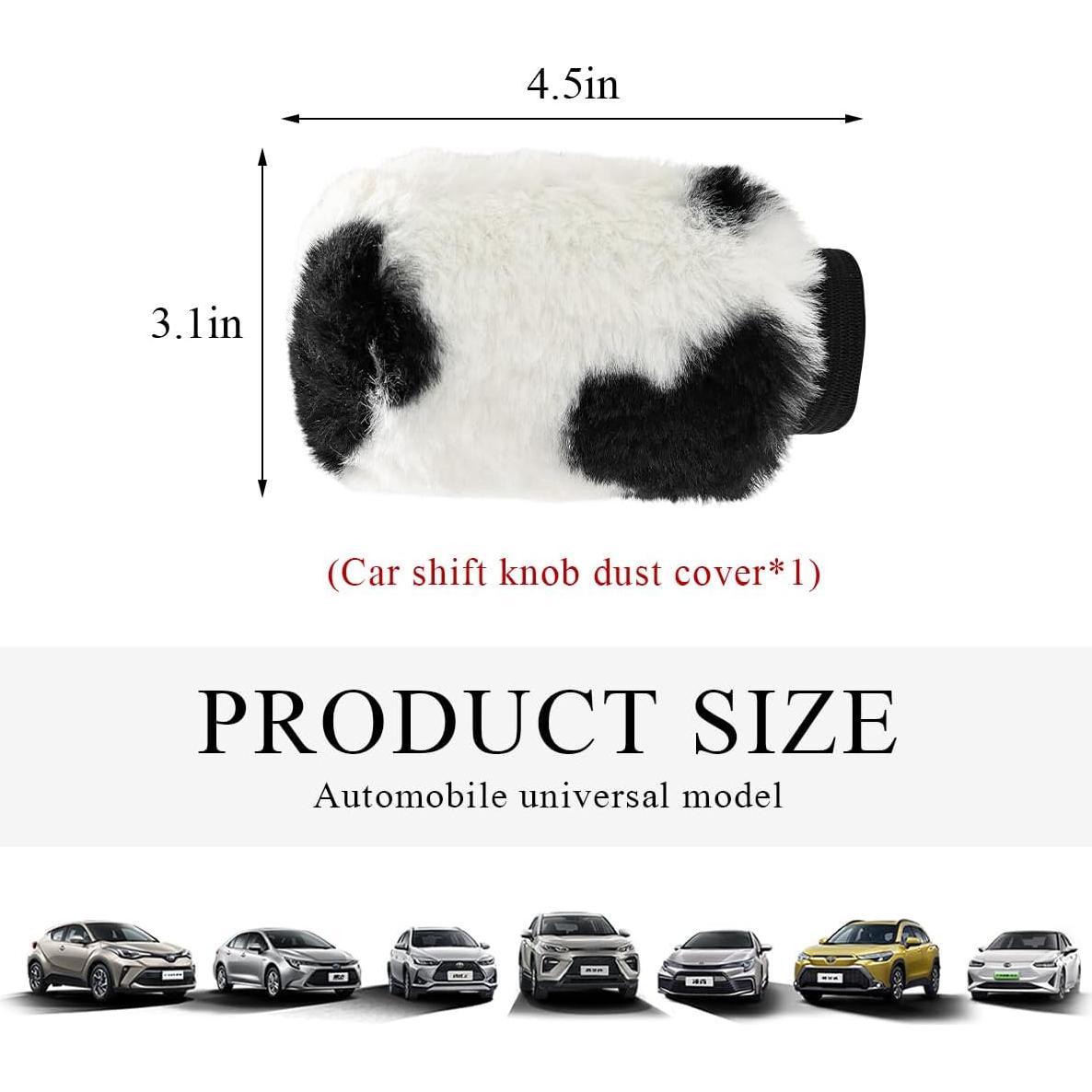 Juego de Accesorios para Auto Gasedin Estampado de Vaca