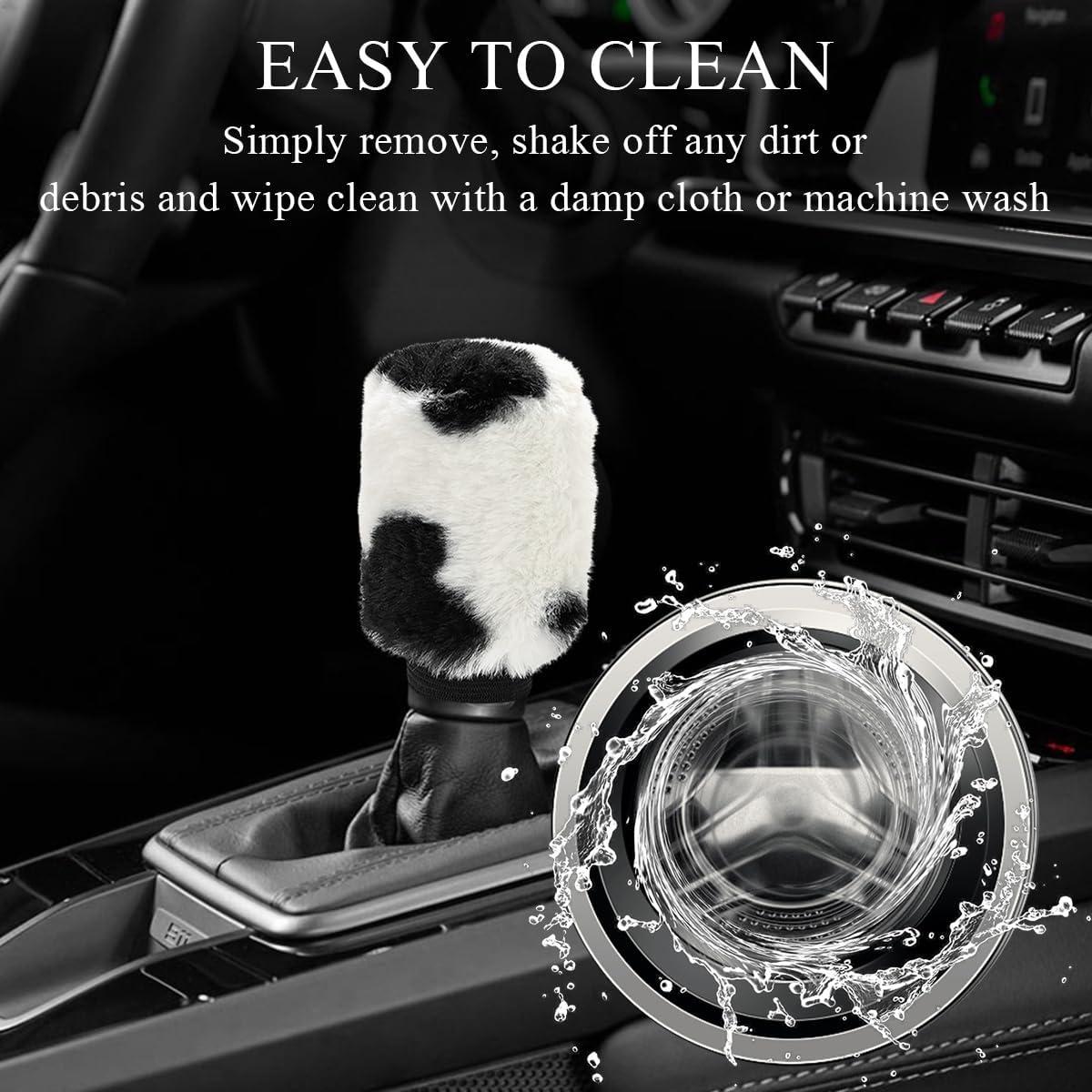 Juego de Accesorios para Auto Gasedin Estampado de Vaca