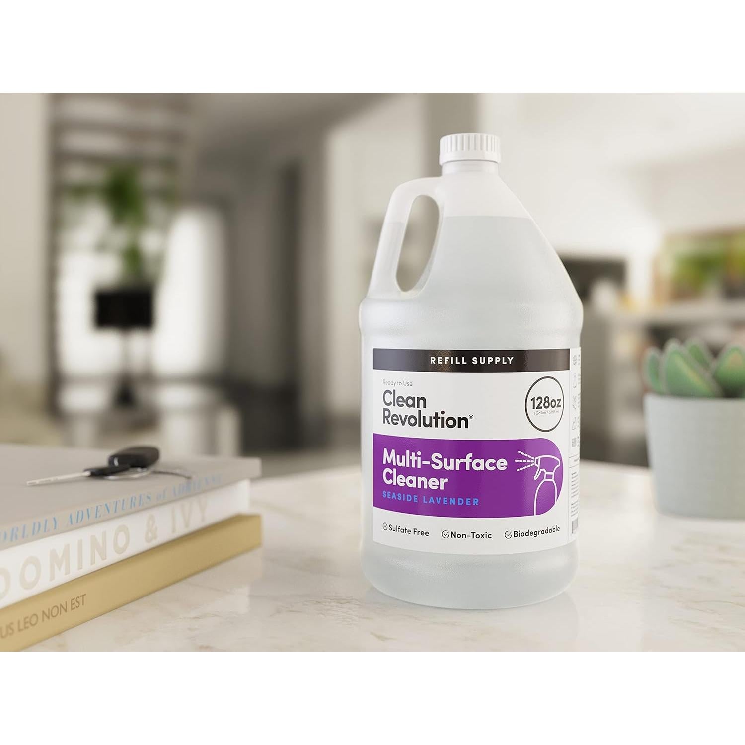 Limpiador Multi-Superficie Clean Revolution 3.78L Ecológico Lavanda
