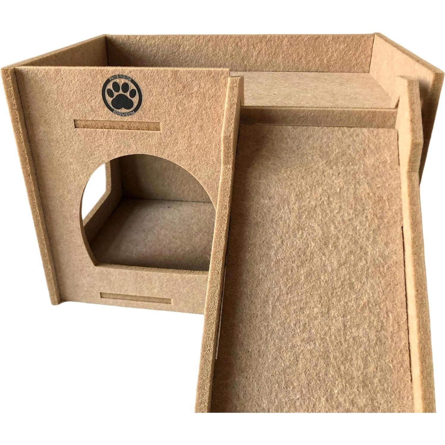 Escondite de Fieltro para Cobayas Lanlan con Rampa 34.3x25.4cm