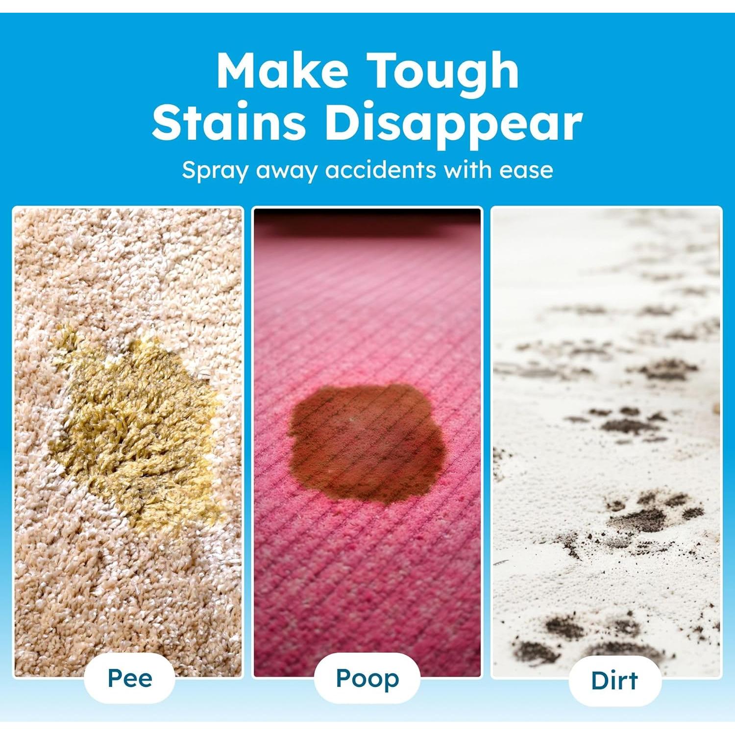 BugMD Eliminador de Olores y Quitamanchas para Mascotas 0.95L