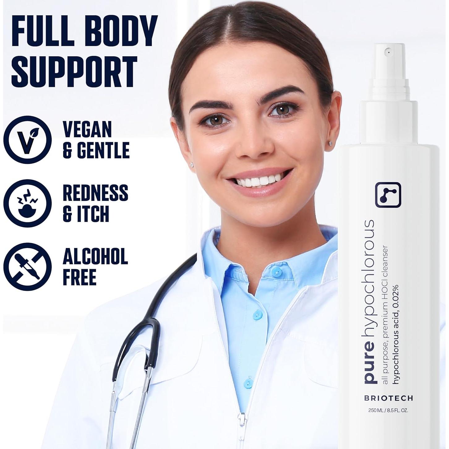 Spray Desinfectante Ácido Hipocloroso Puro Briotech 240 ml