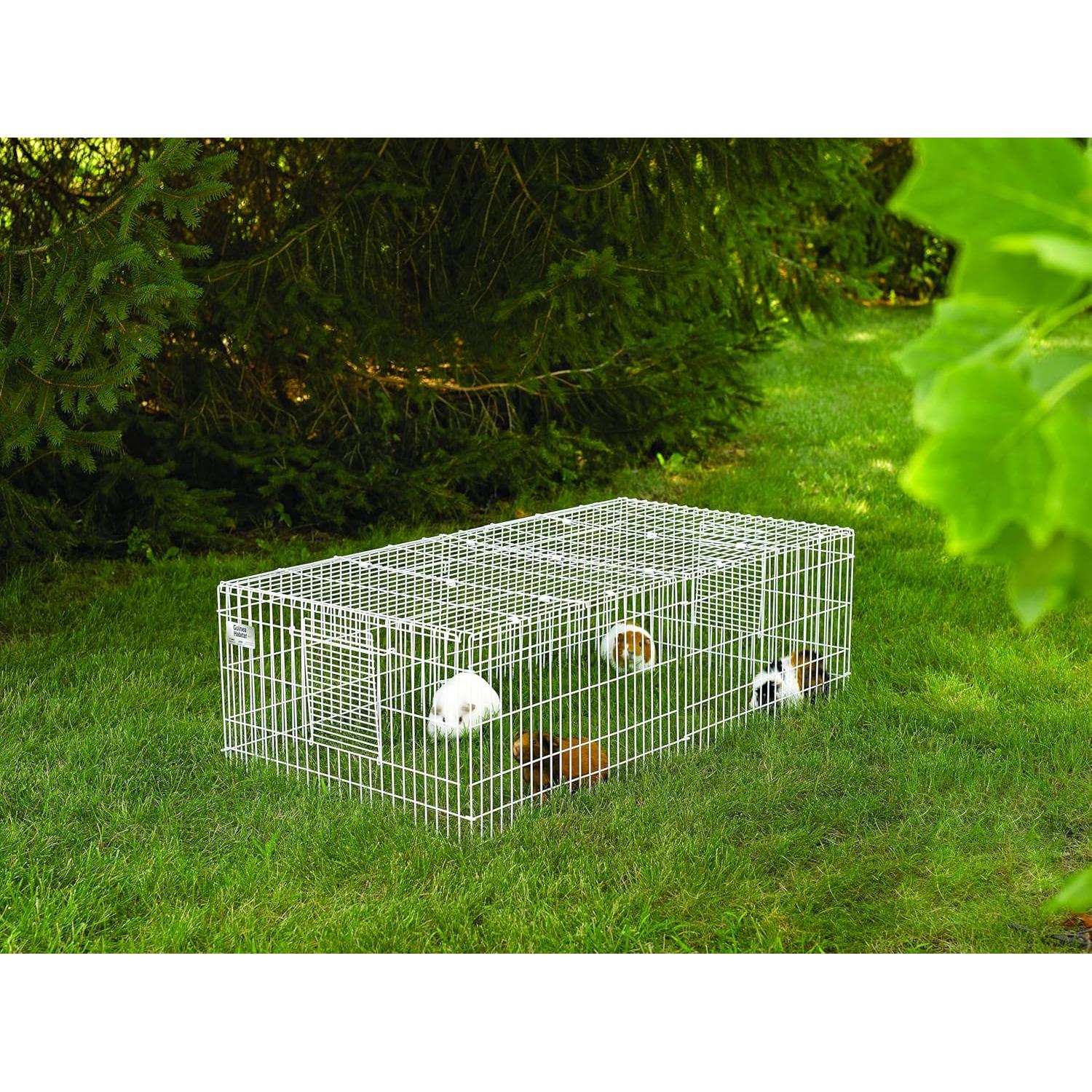 Jaula Habitat Plus para Cobayas MidWest 119x61 cm Expandible