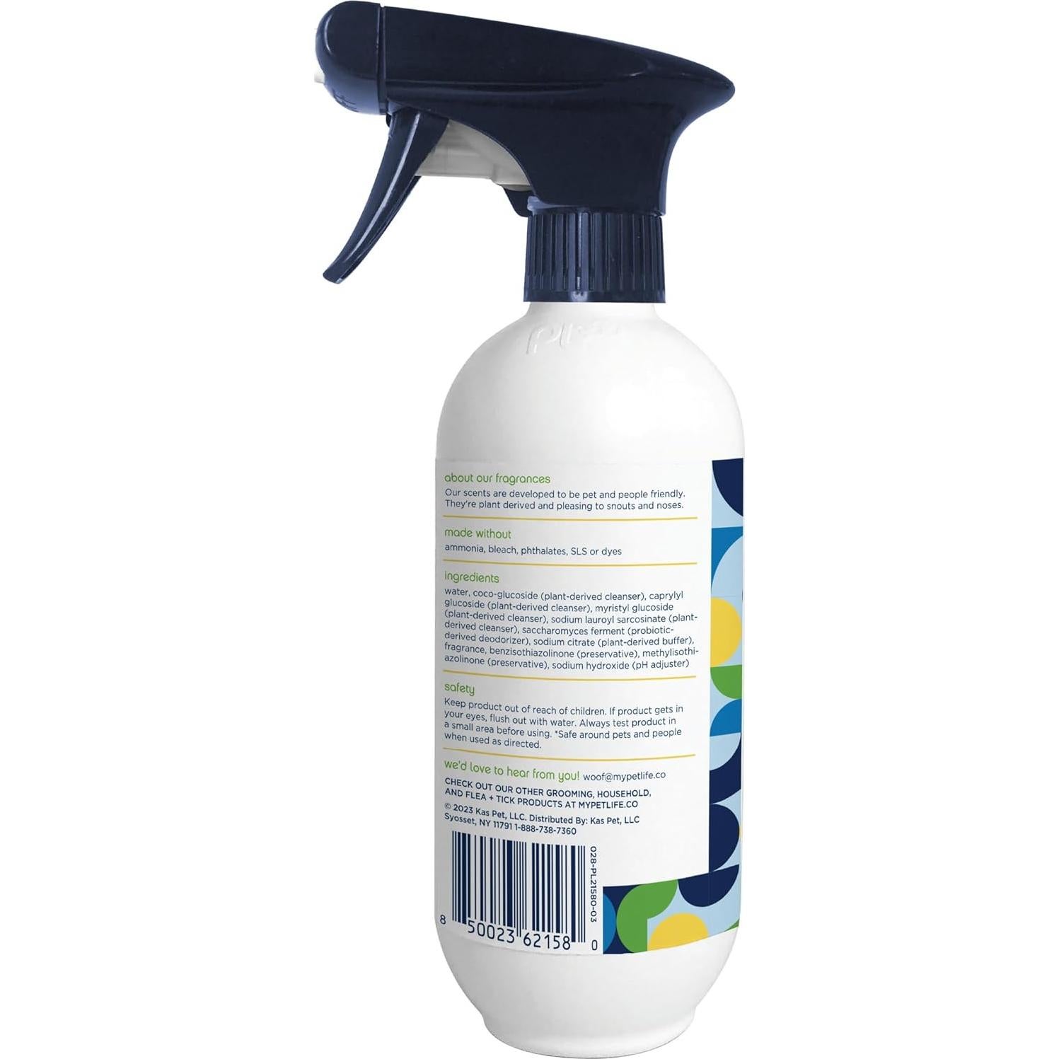 Limpiador de Manchas y Olores Pet Life Unlimited 473ml - Aroma Natural