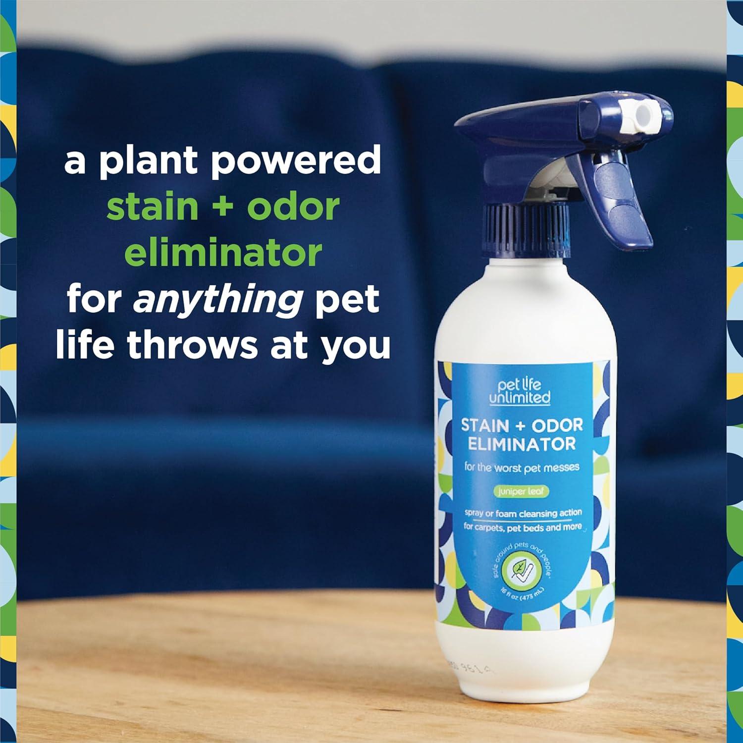 Limpiador de Manchas y Olores Pet Life Unlimited 473ml - Aroma Natural