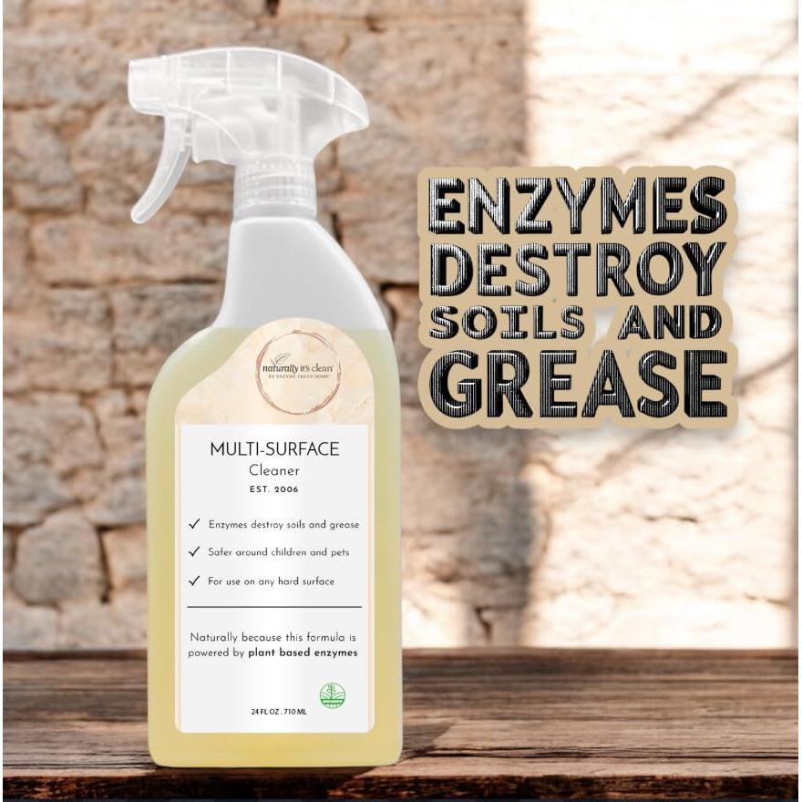 Limpiador Multi-Superficie Naturally It's Clean 2x24 oz