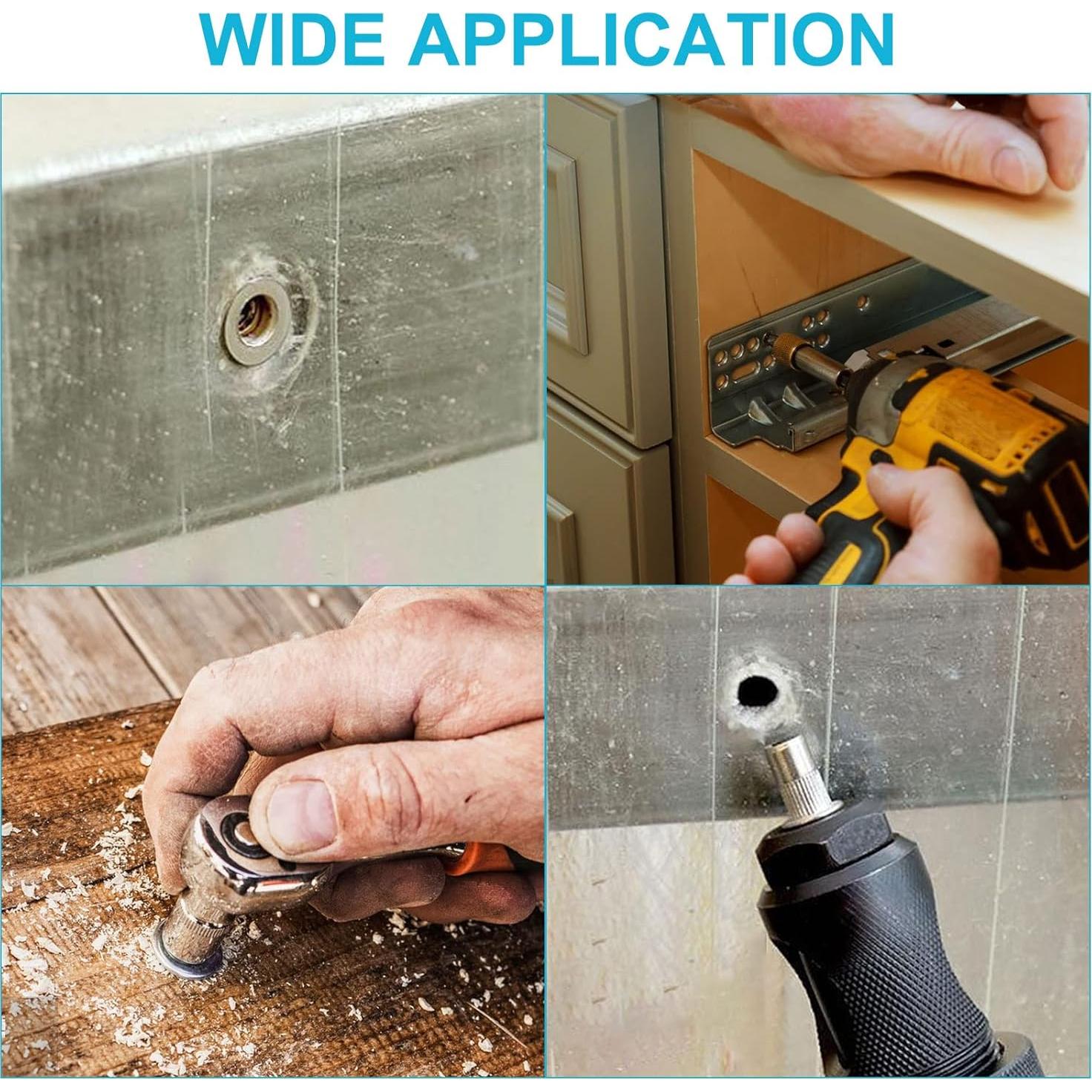 Kit de Tuercas Remachadas 520pcs TrivdPro Acero Galvanizado