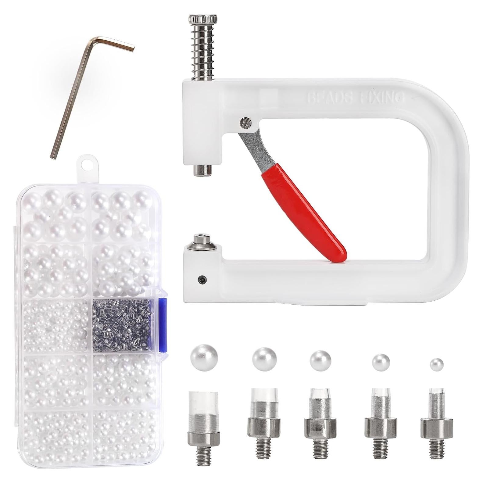 Máquina de Configuración de Perlas Okllen con 5 Tamaños