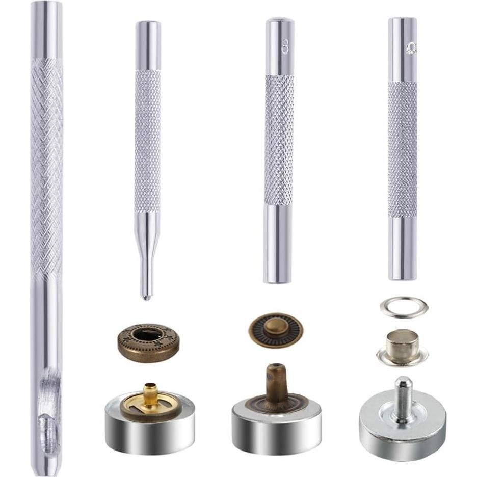 Kit de Broches a Presión Caydo 400 Piezas para Cuero